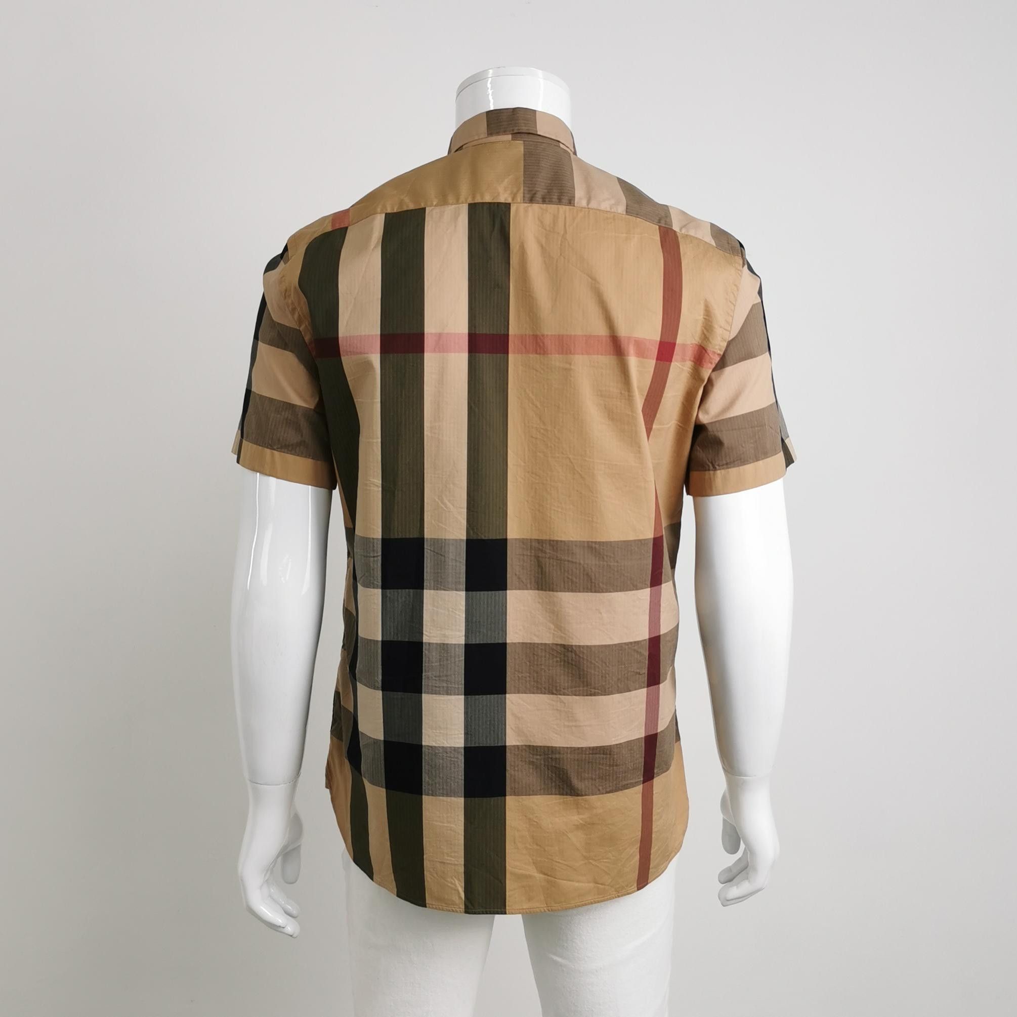 Burberry Burberry Colorblock Check Shirt Size L Size US L / EU 52-54 / 3 - 2 Thumbnail