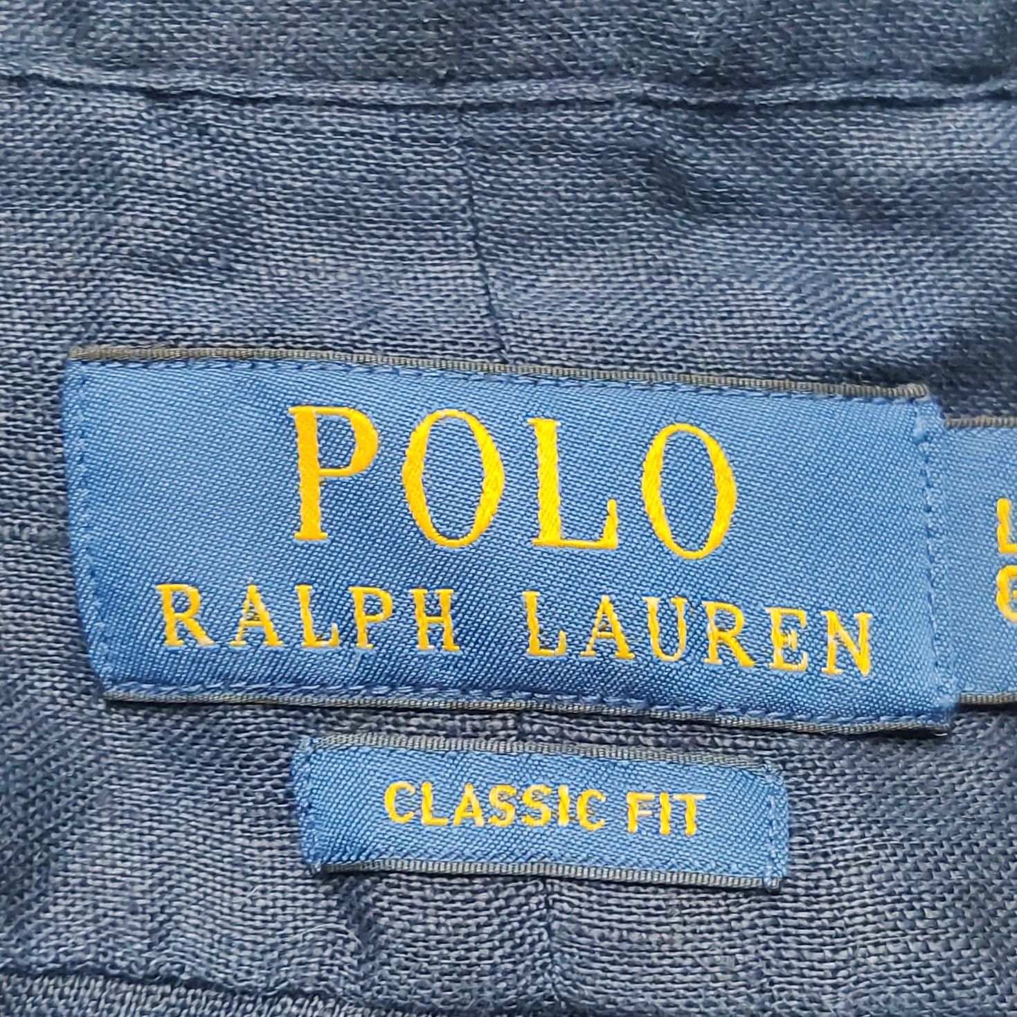 Polo Ralph Lauren Polo Ralph Lauren Linen Button Up Shirt Size L Size US L / EU 52-54 / 3 - 6 Thumbnail