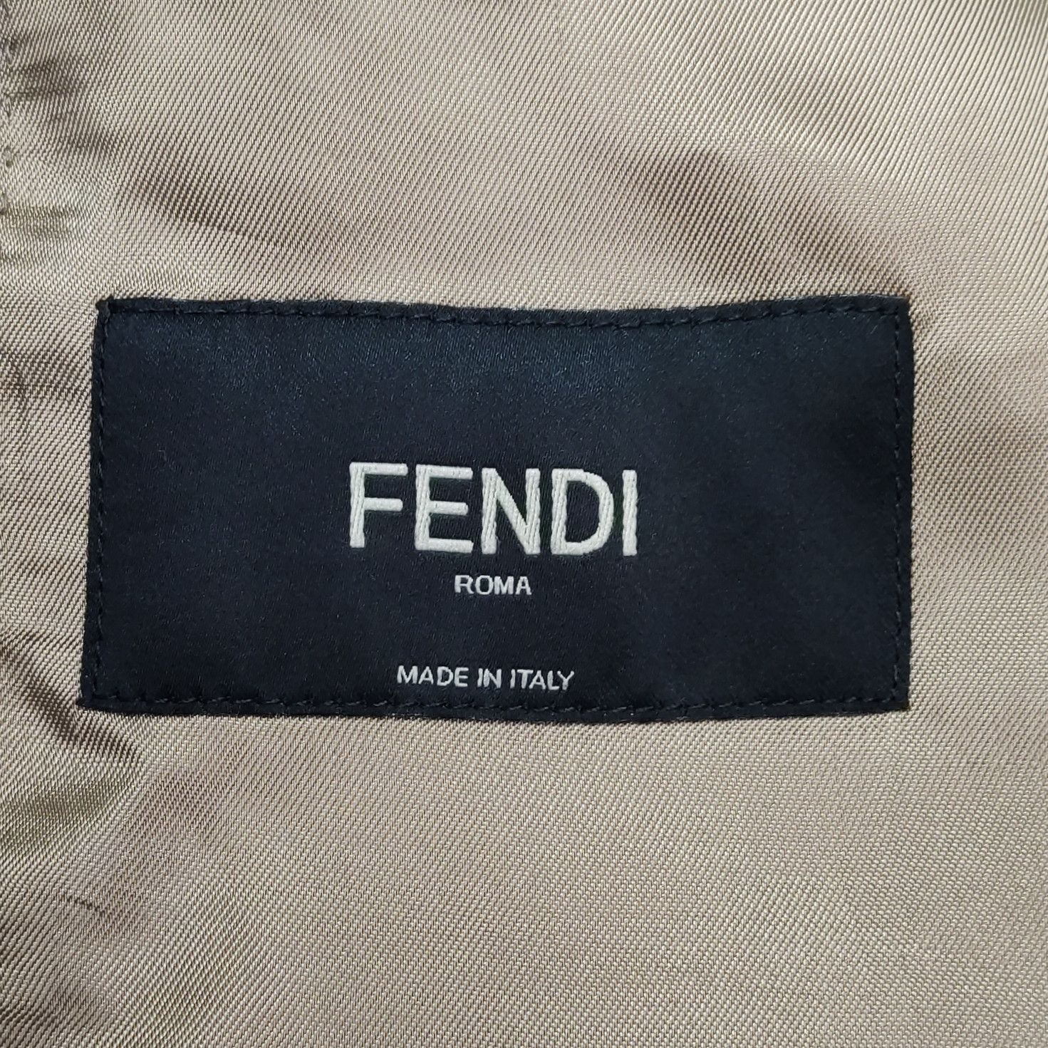 Fendi Fendi Wool Single Breasted Blazer Size 50R Size 50R - 6 Thumbnail