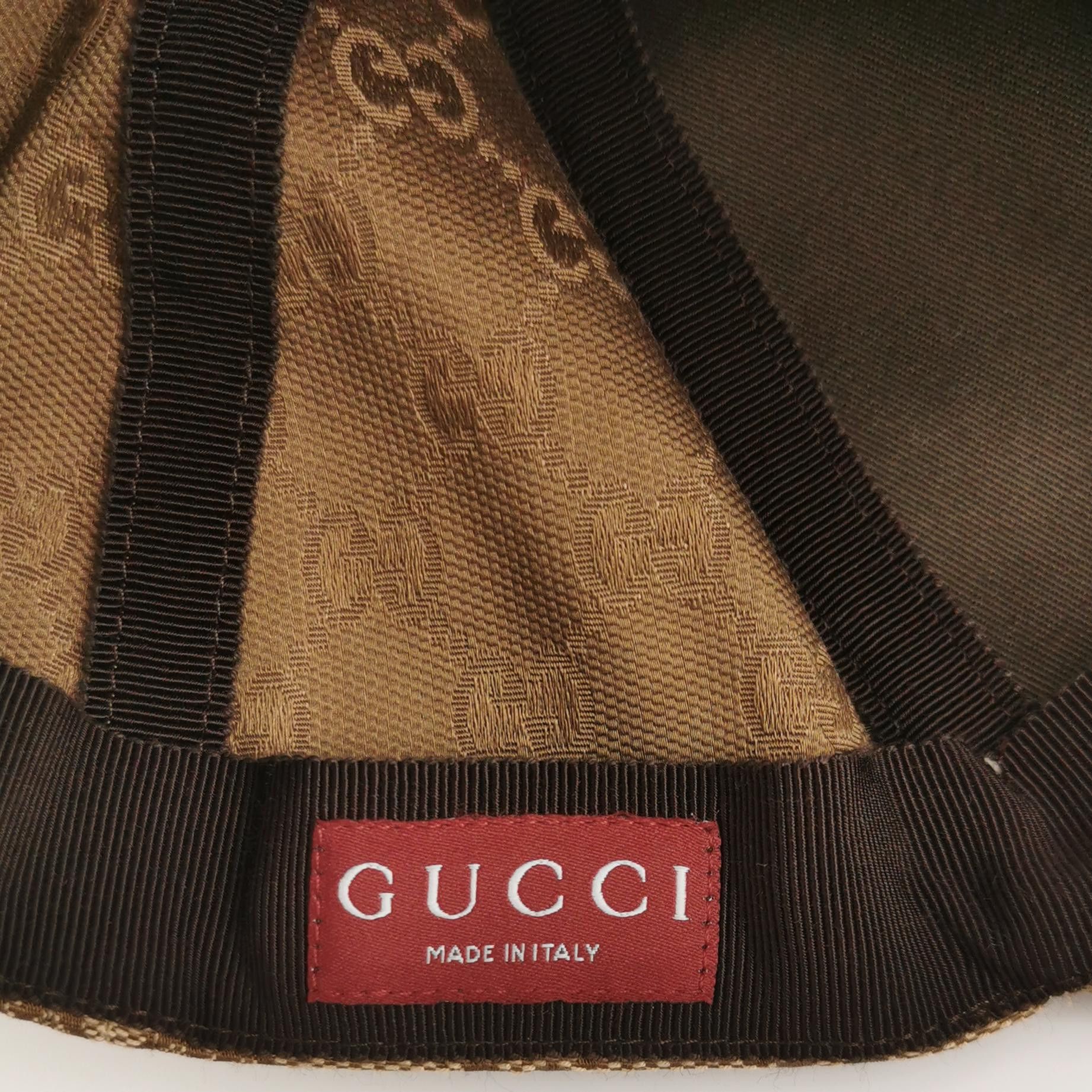 Gucci Gucci GG Monogram Web Stripe Baseball Cap M Size ONE SIZE - 4 Thumbnail