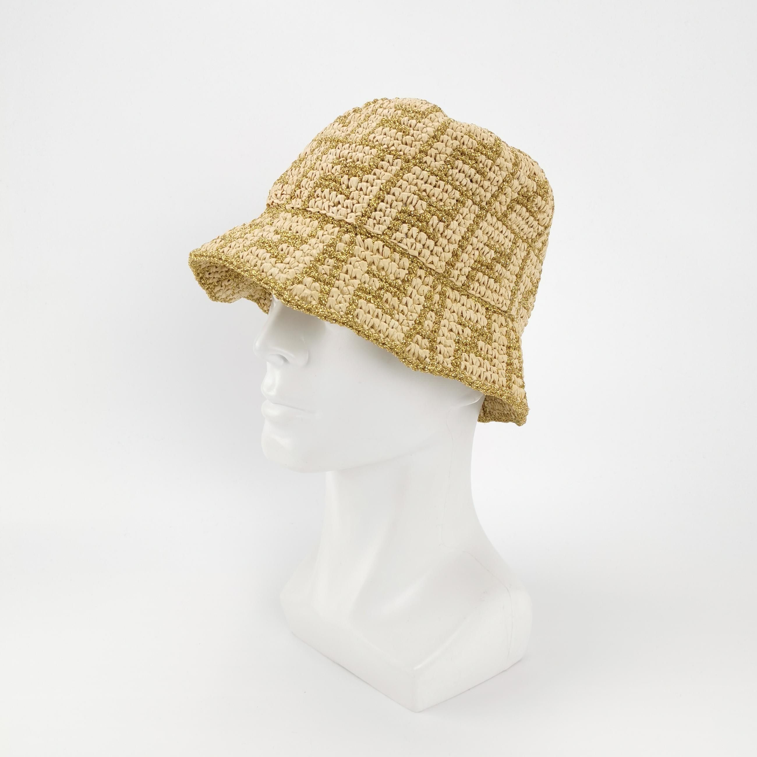 Fendi Fendi FF Logo Bucket Hat S/M Size ONE SIZE - 2 Thumbnail