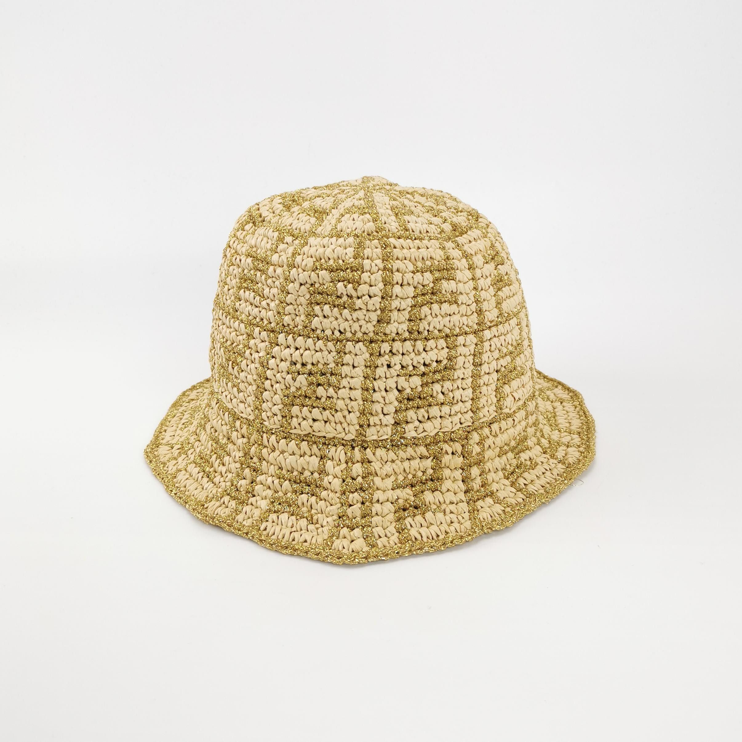 Fendi Fendi FF Logo Bucket Hat S/M Size ONE SIZE - 3 Thumbnail