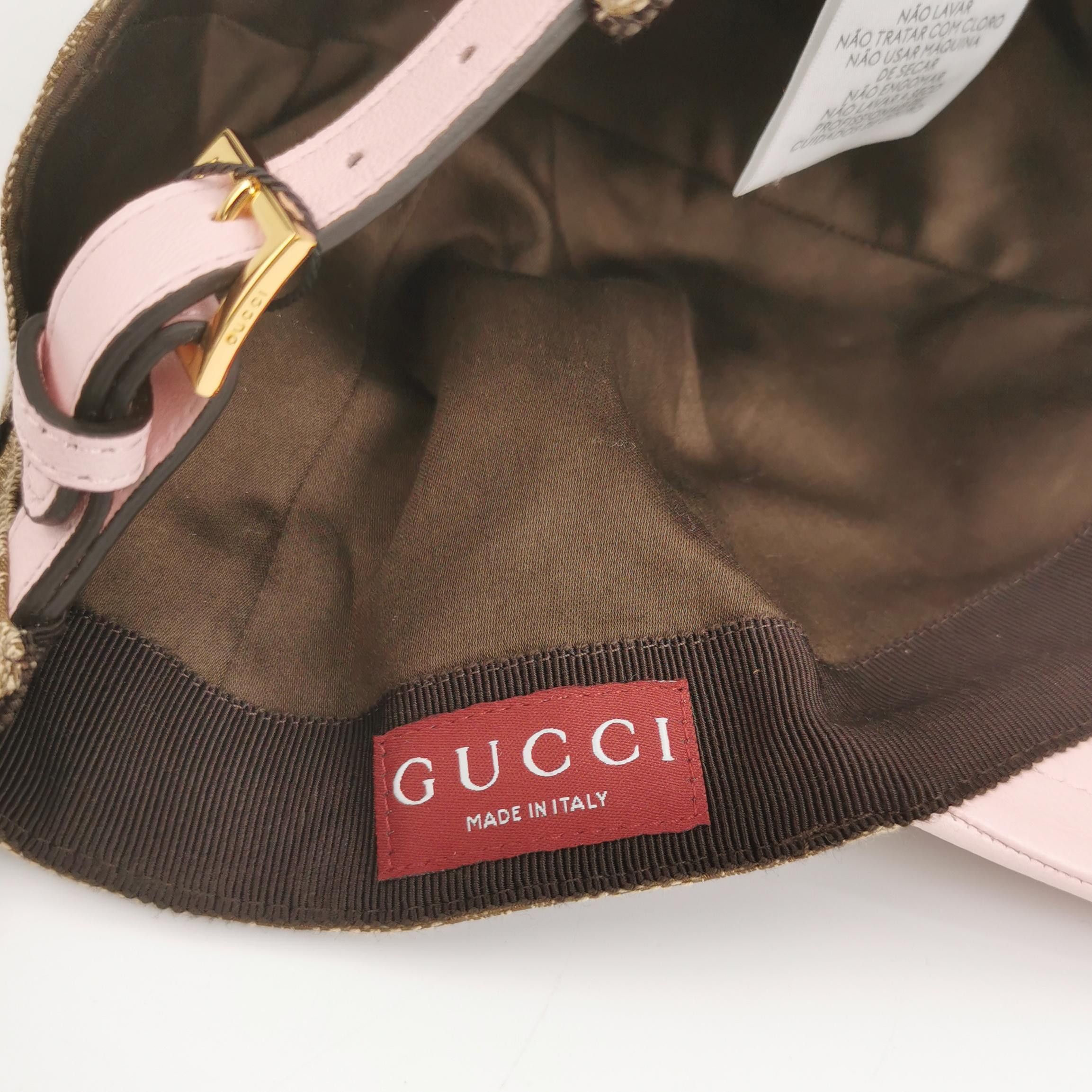 Gucci Gucci Monogram Canvas Baseball Cap ONE SIZE Size ONE SIZE - 4 Thumbnail