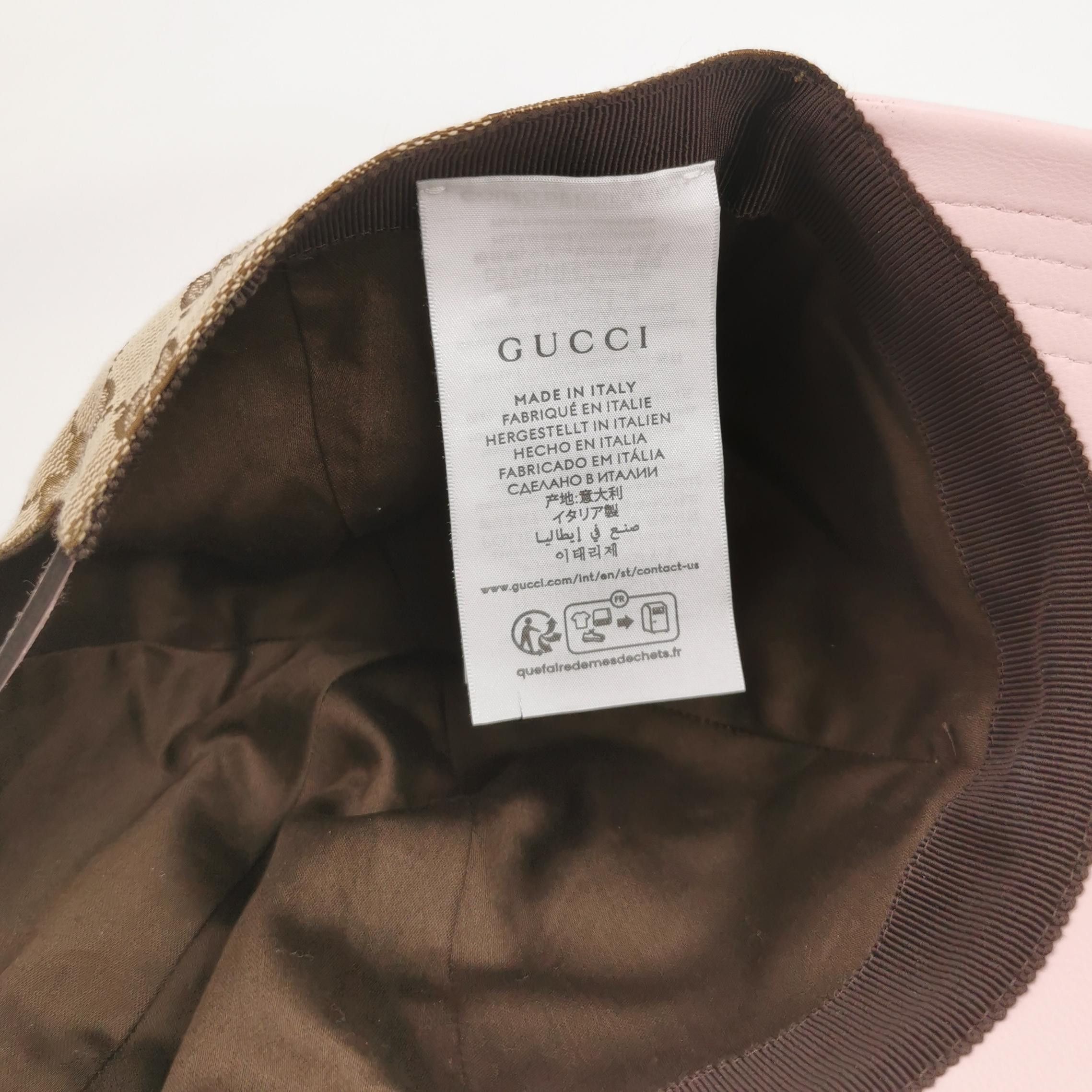 Gucci Gucci Monogram Canvas Baseball Cap ONE SIZE Size ONE SIZE - 5 Thumbnail