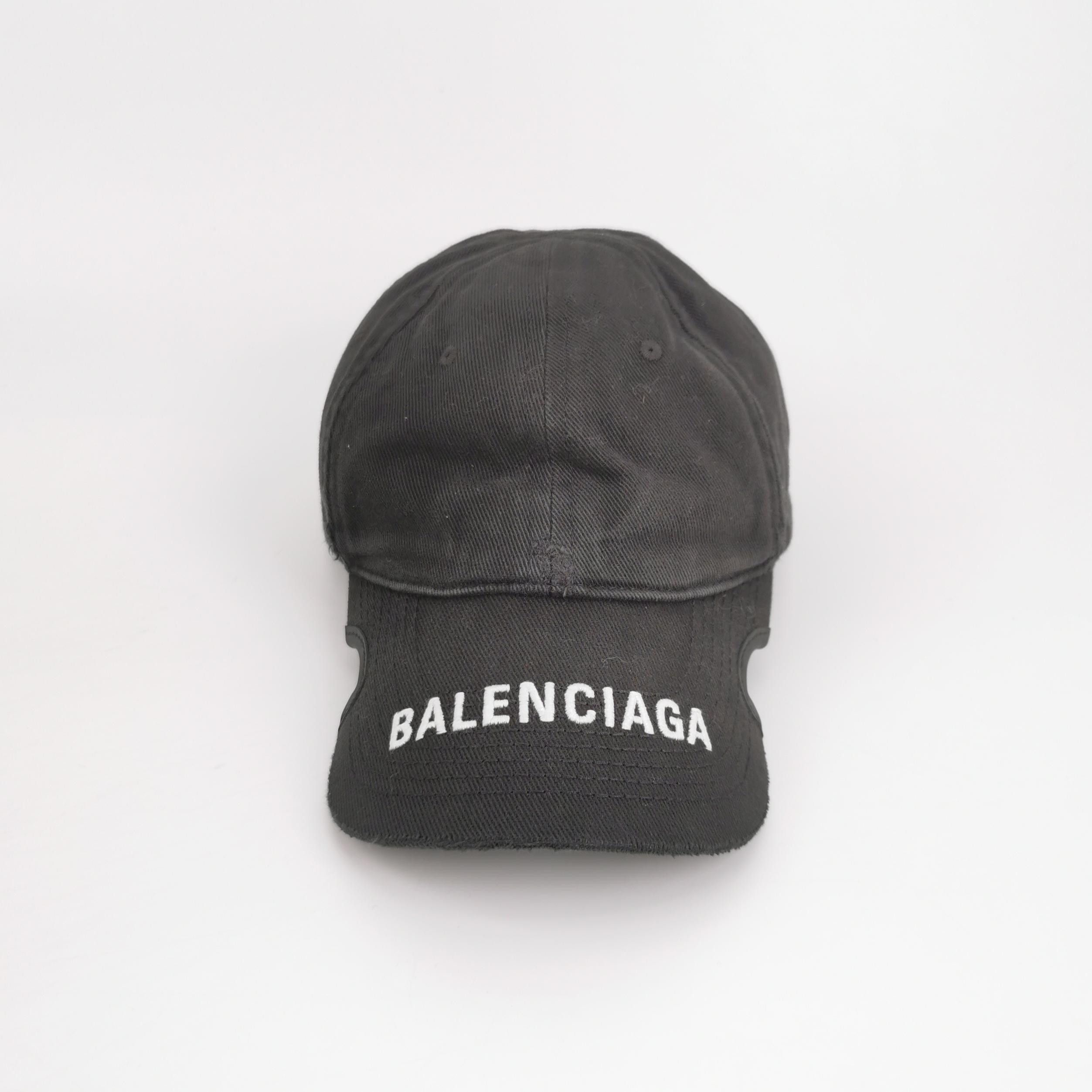 Balenciaga Balenciaga Distressed Logo Baseball Cap L Size ONE SIZE - 6 Thumbnail