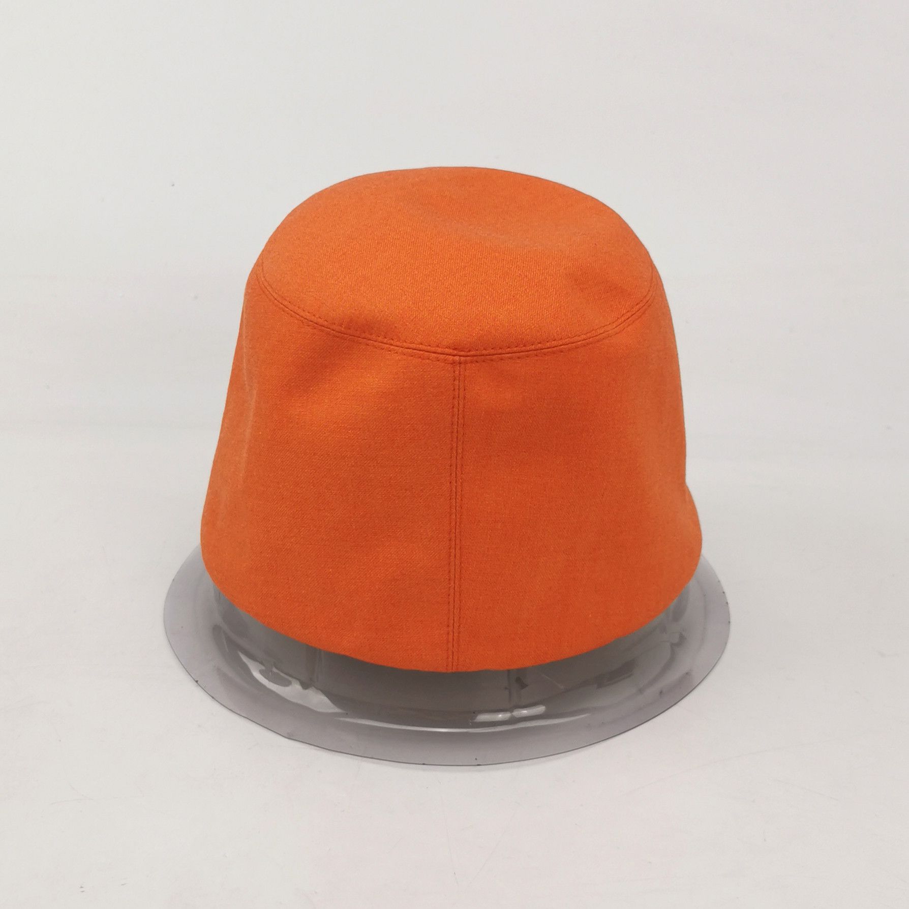 Hermes Hermès Orange Poppy Lily Serge Tec Hat 57 Size ONE SIZE - 3 Thumbnail
