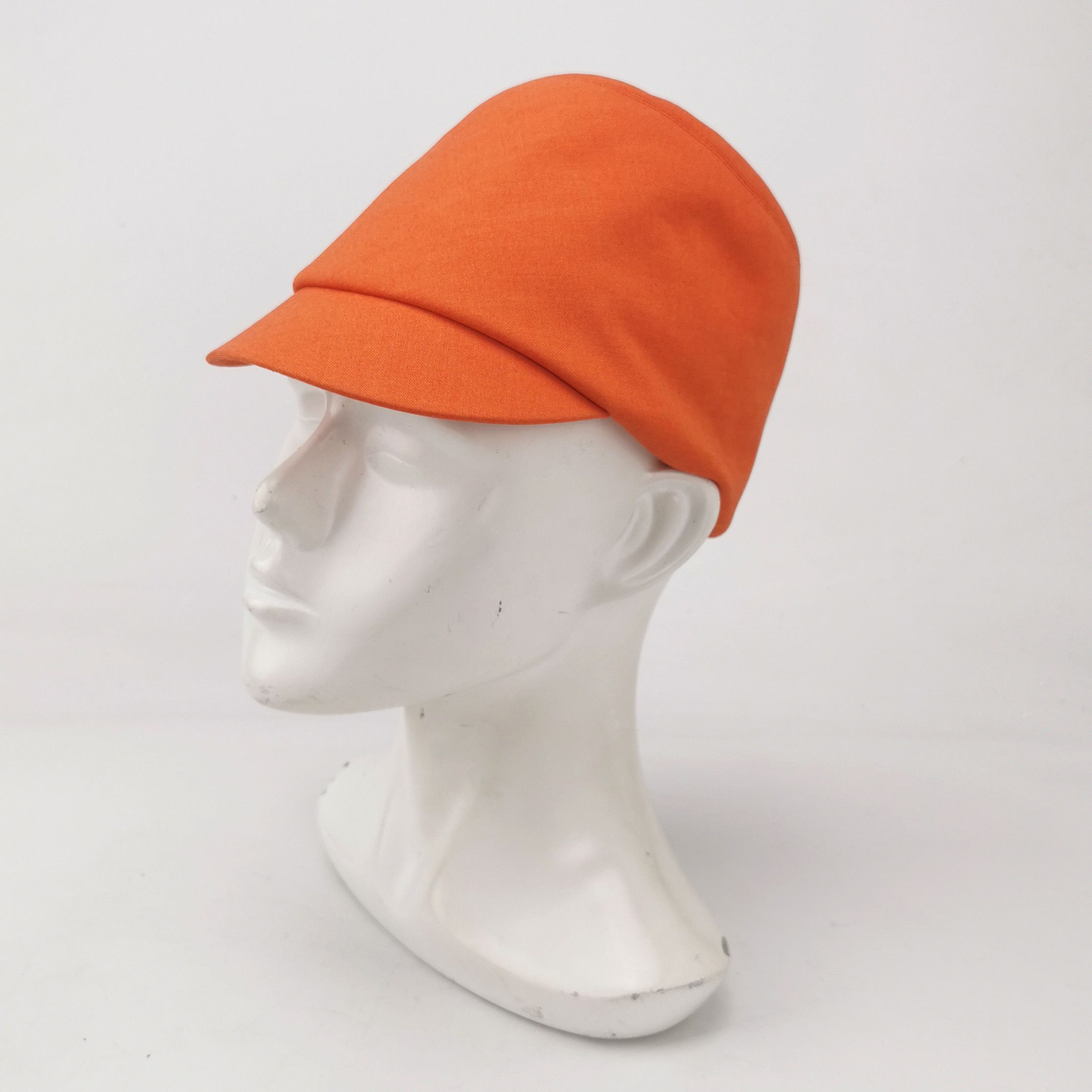 Hermes Hermès Orange Poppy Lily Serge Tec Hat 57 Size ONE SIZE - 2 Thumbnail