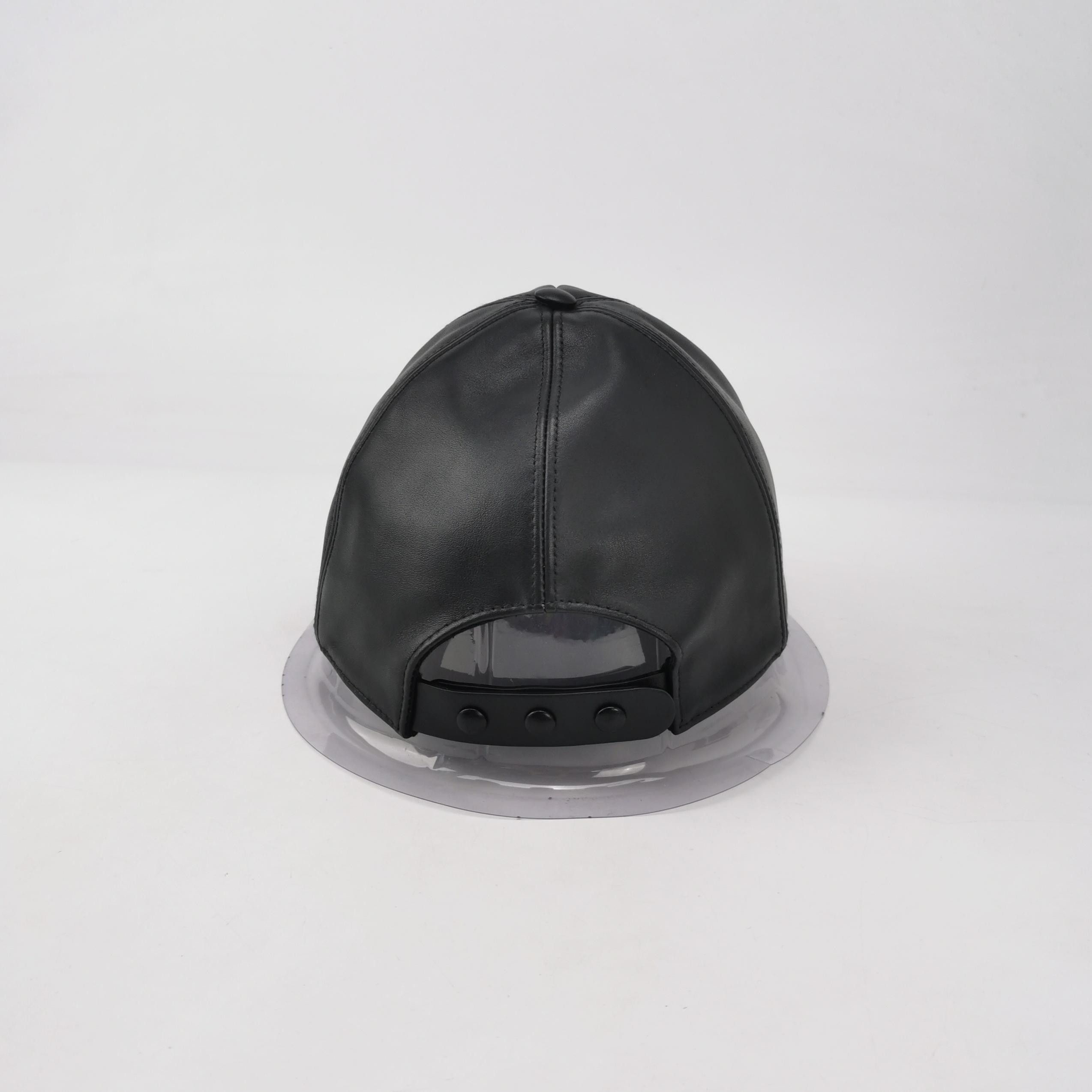 Burberry Burberry Bottle Cap Print Leather Baseball Cap ONE SIZE Size ONE SIZE - 3 Thumbnail