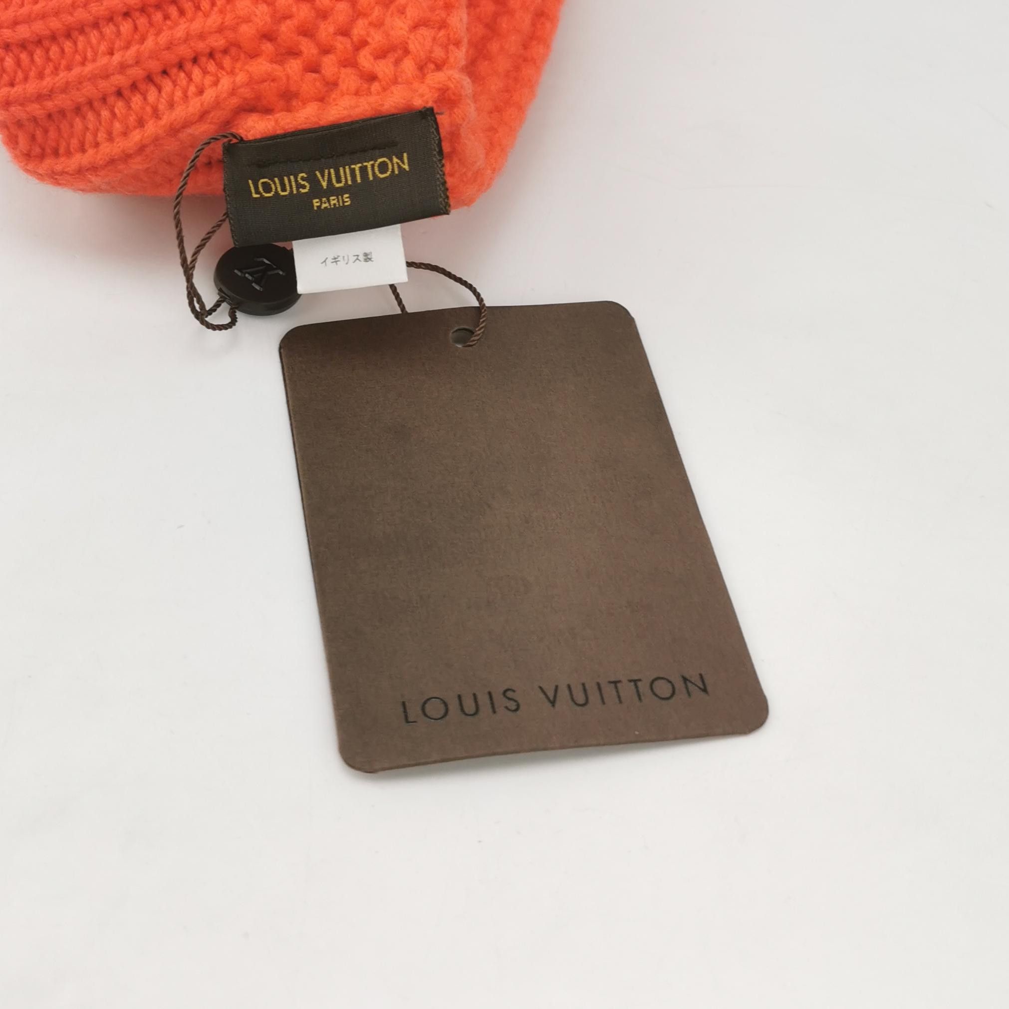 Louis Vuitton Louis Vuitton Knit Wool Beanie Hat One Size Size ONE SIZE - 4 Thumbnail