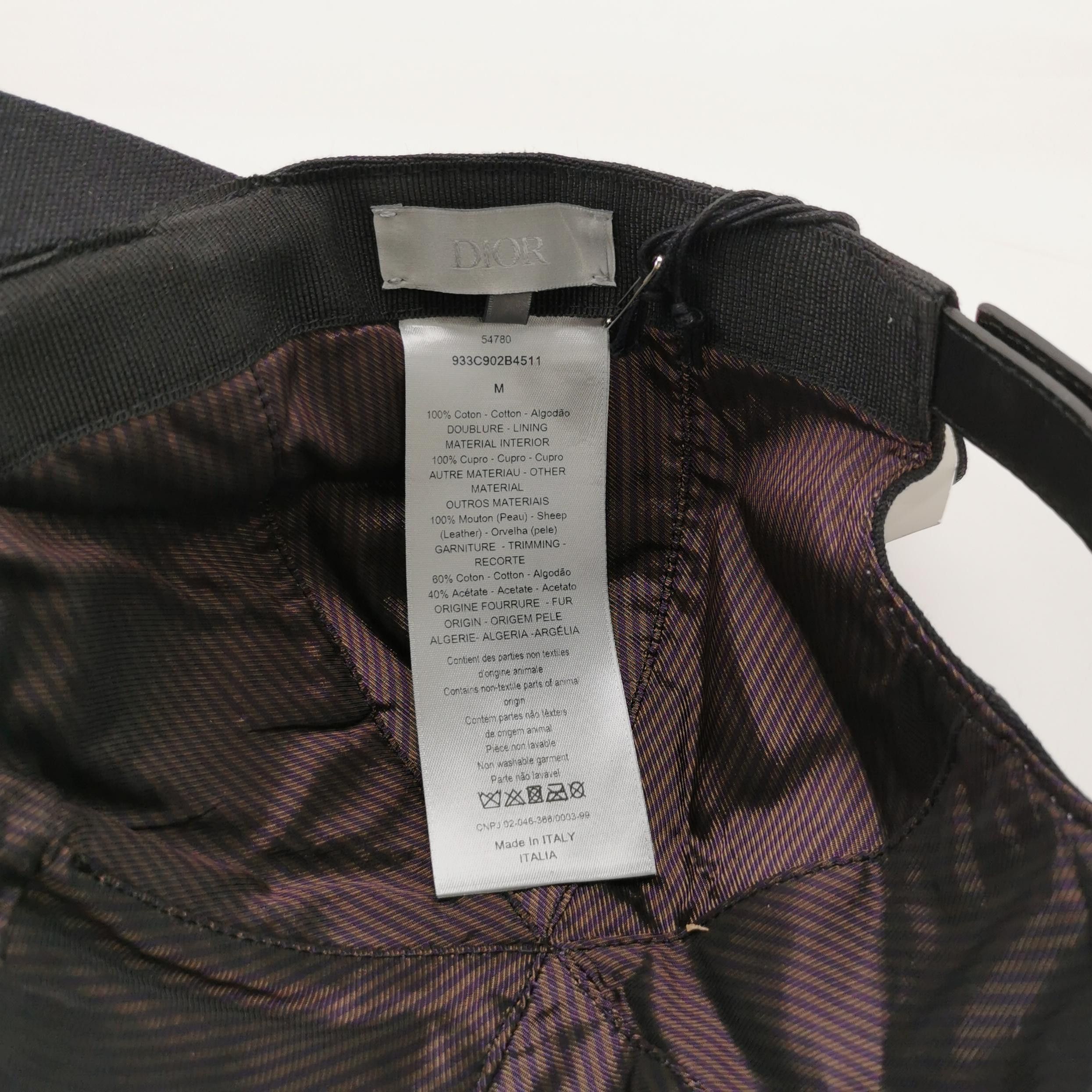 Dior Dior KAWS Bee Embroidery Baseball Cap Size M Size ONE SIZE - 4 Thumbnail