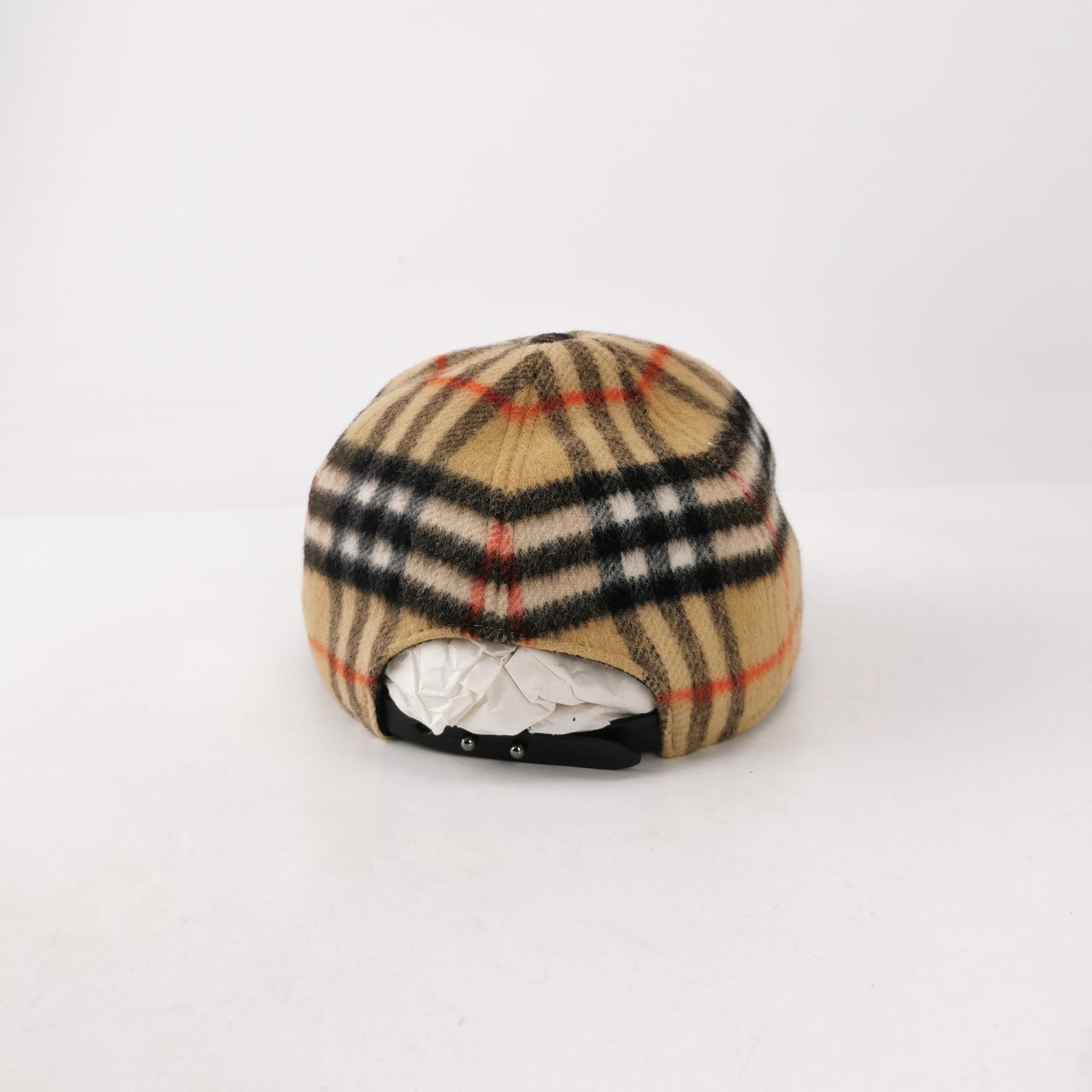 Burberry Burberry Vintage Check Cotton Baseball Cap S Size ONE SIZE - 3 Thumbnail