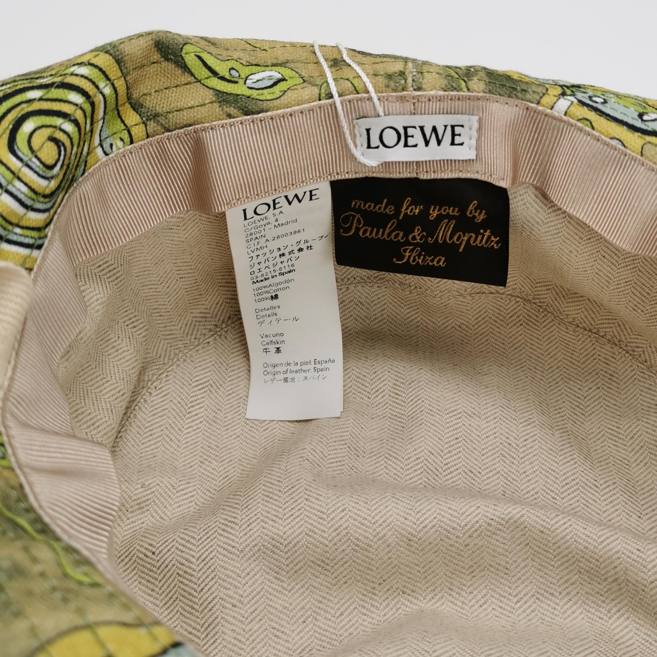 Loewe Loewe Paula's Ibiza Printed Bucket Hat ONE SIZE Size ONE SIZE - 4 Thumbnail