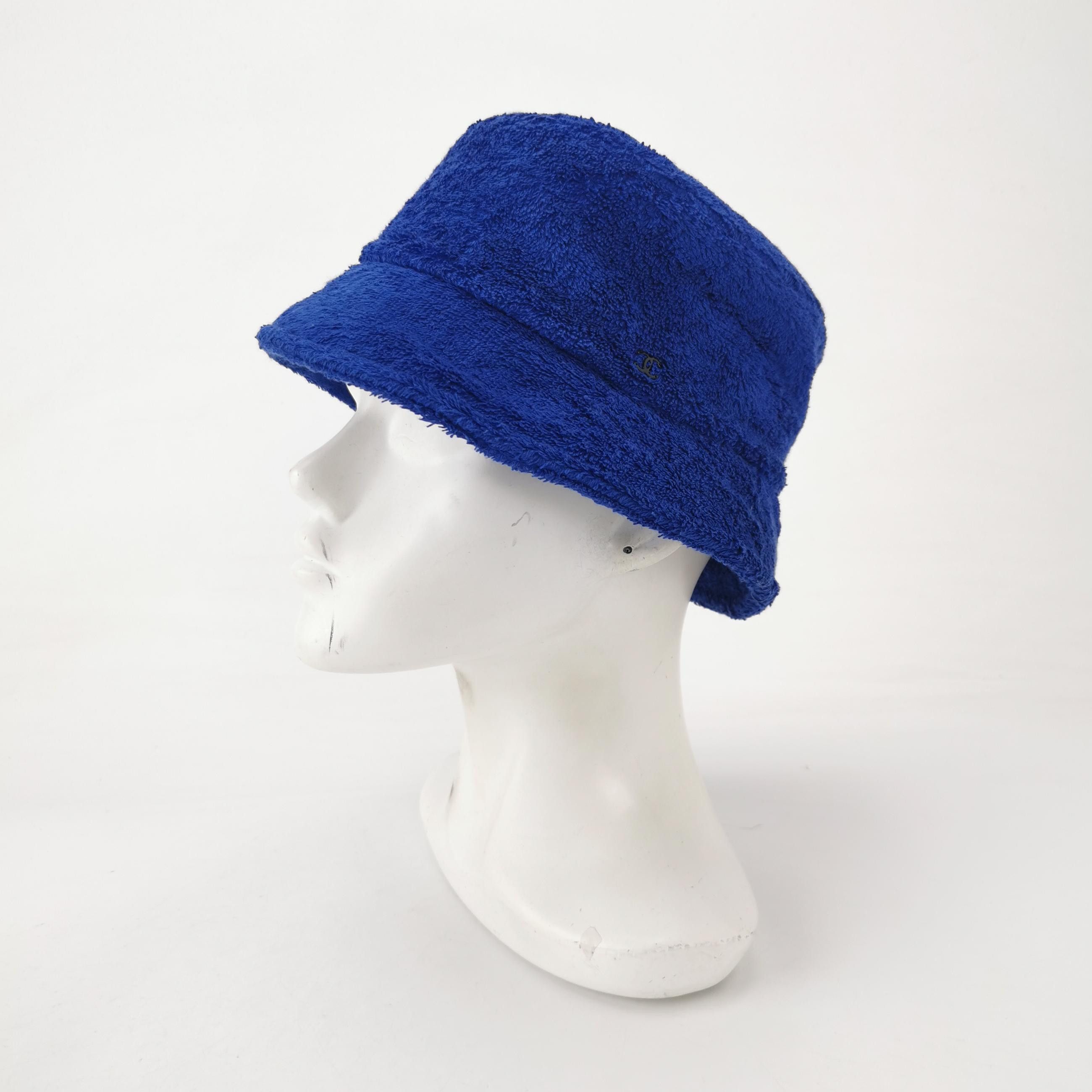 Chanel Chanel Terry Cloth Bucket Hat Size M Size ONE SIZE - 2 Thumbnail