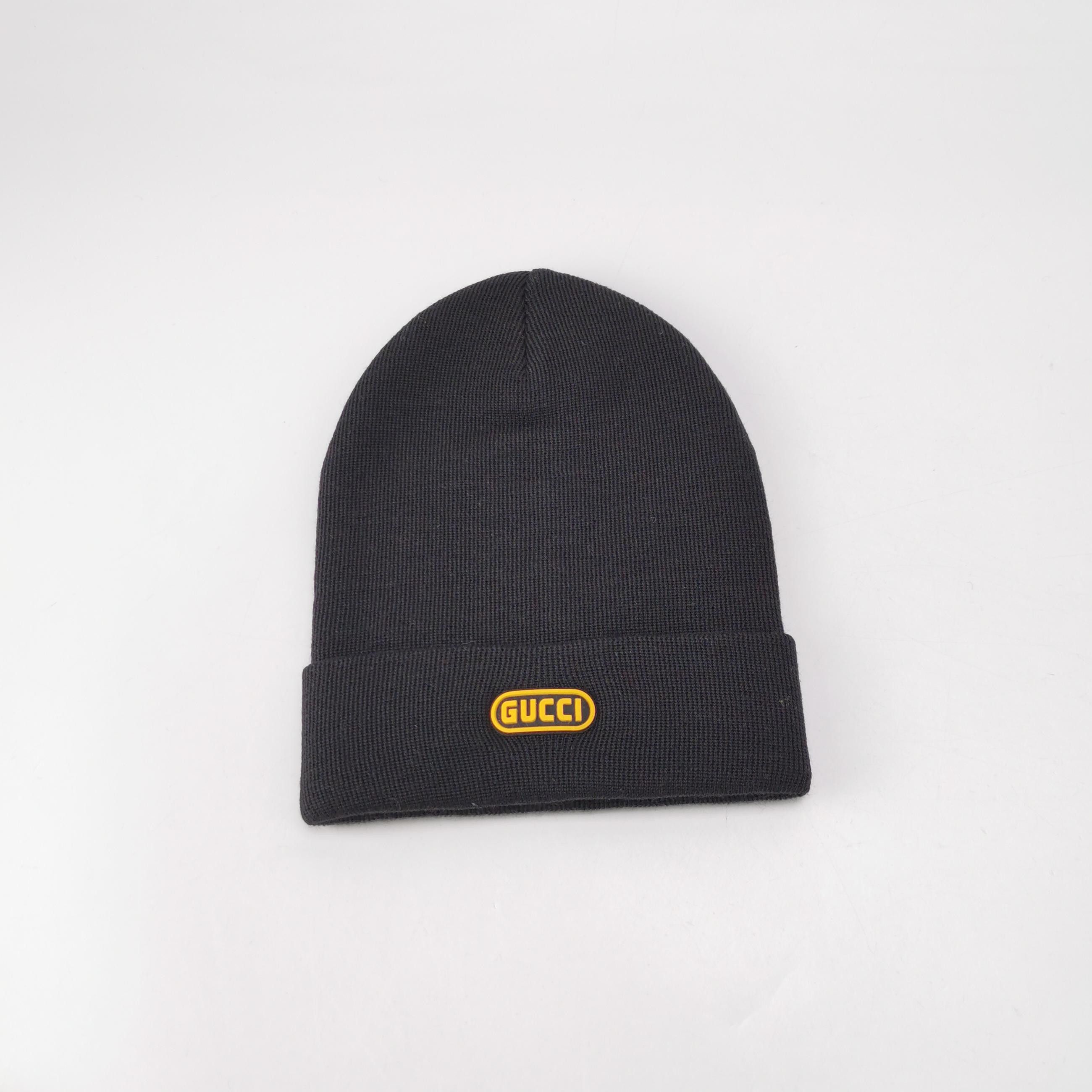 Gucci Gucci Floral Embroidered NY Beanie Size ONE SIZE Size ONE SIZE - 2 Thumbnail