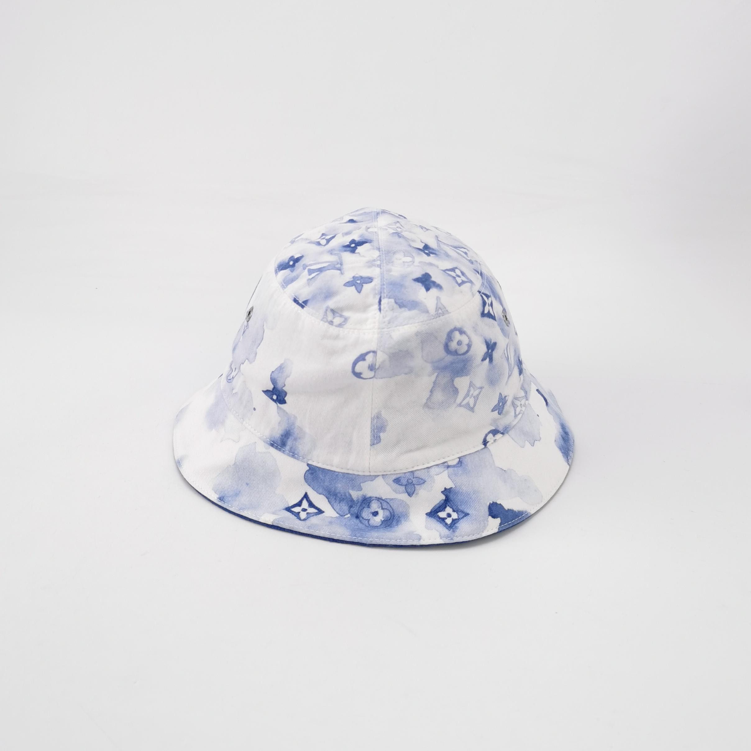 Louis Vuitton Louis Vuitton Watercolor Monogram Bucket Hat 58 Size ONE SIZE - 3 Thumbnail