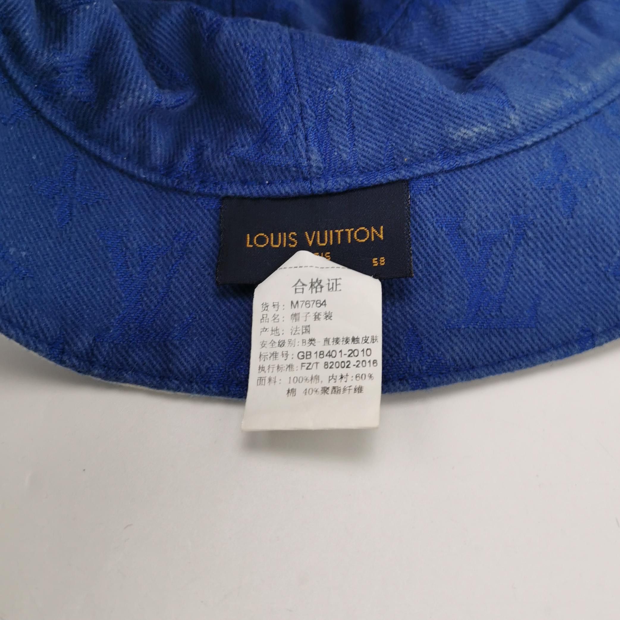 Louis Vuitton Louis Vuitton Watercolor Monogram Bucket Hat 58 Size ONE SIZE - 4 Thumbnail