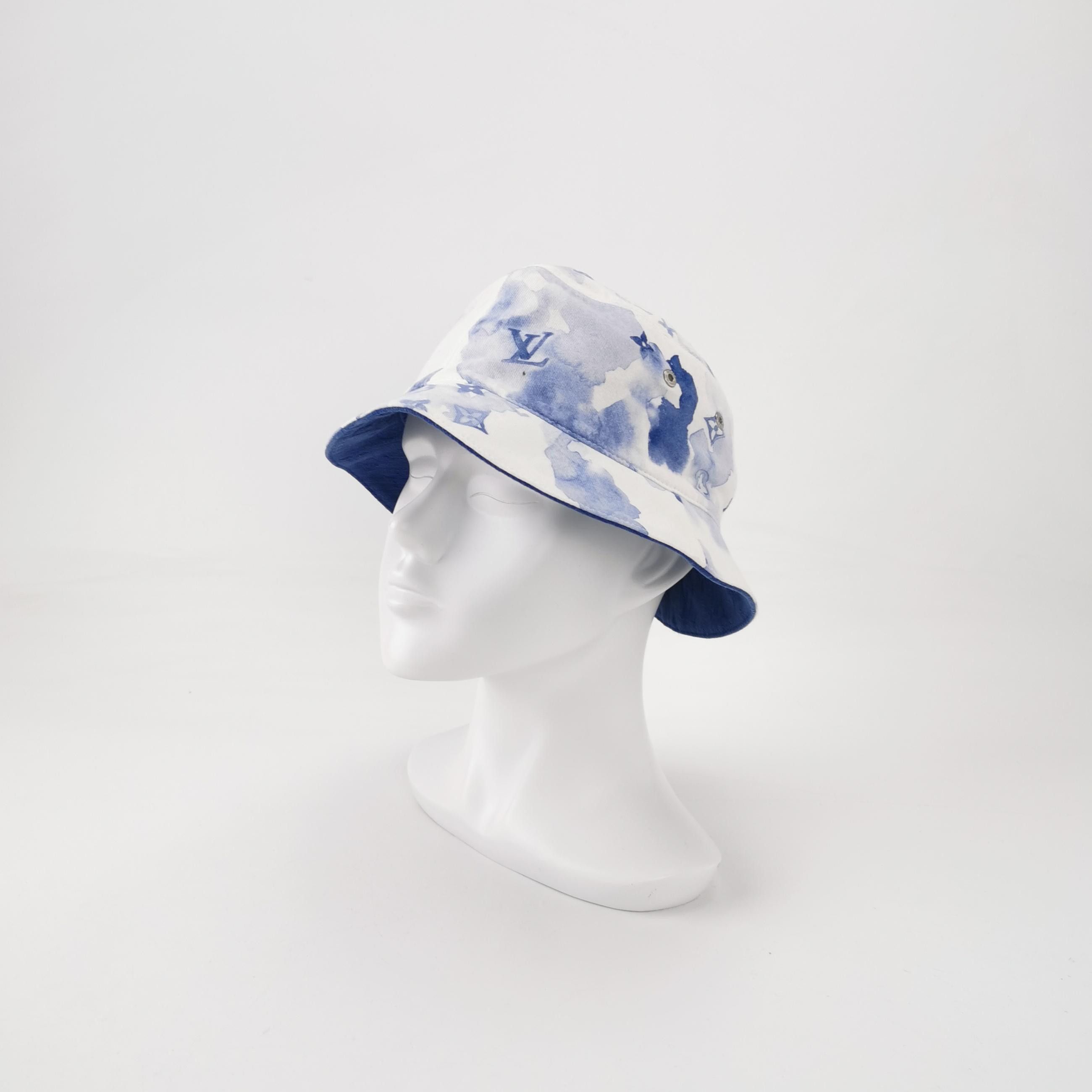 Louis Vuitton Louis Vuitton Watercolor Monogram Bucket Hat 58 Size ONE SIZE - 2 Thumbnail