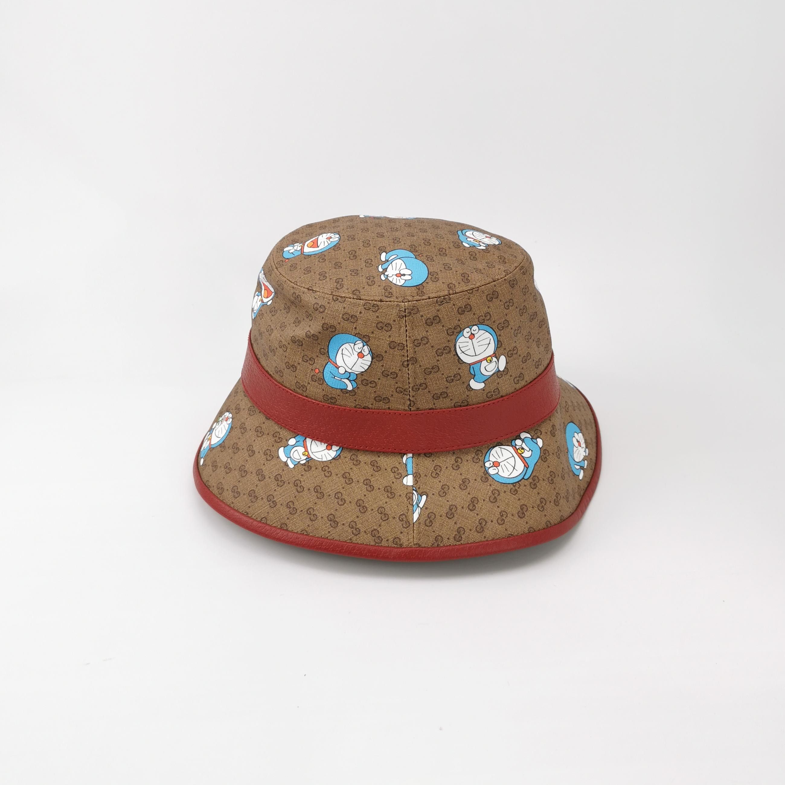 Gucci Gucci x Doraemon Monogram Bucket Hat Size ONE SIZE Size ONE SIZE - 3 Thumbnail