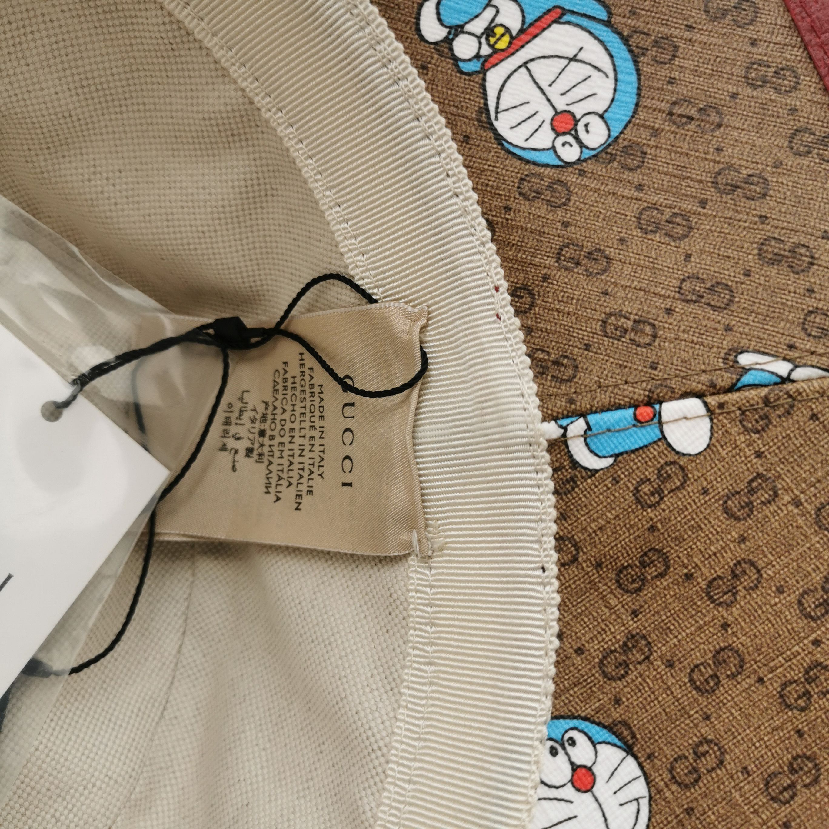 Gucci Gucci x Doraemon Monogram Bucket Hat Size ONE SIZE Size ONE SIZE - 4 Thumbnail