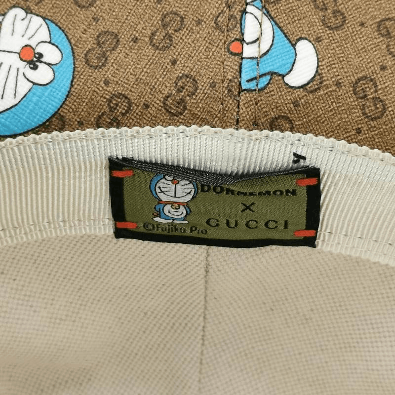Gucci Gucci x Doraemon Monogram Bucket Hat Size ONE SIZE Size ONE SIZE - 5 Thumbnail