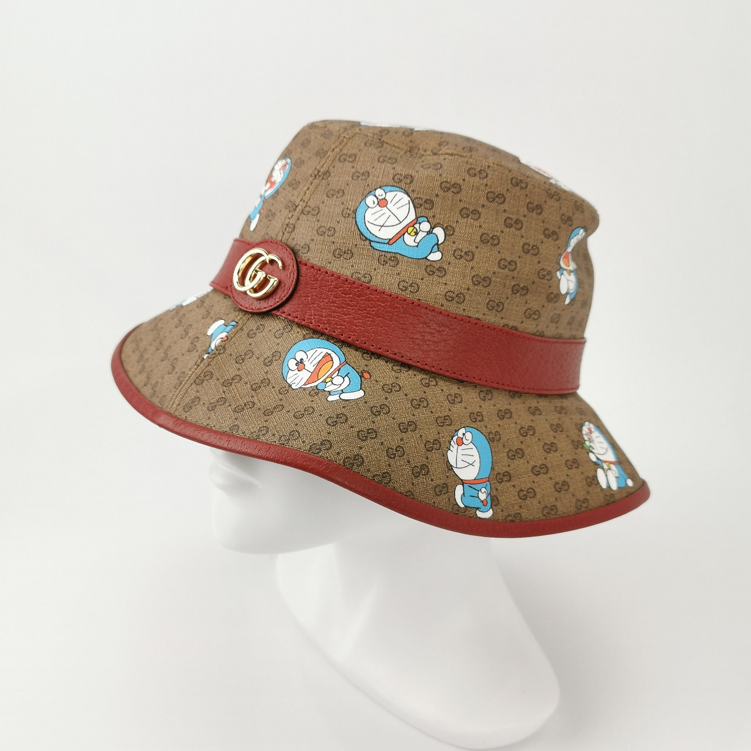 Gucci Gucci x Doraemon Monogram Bucket Hat Size ONE SIZE Size ONE SIZE - 2 Thumbnail
