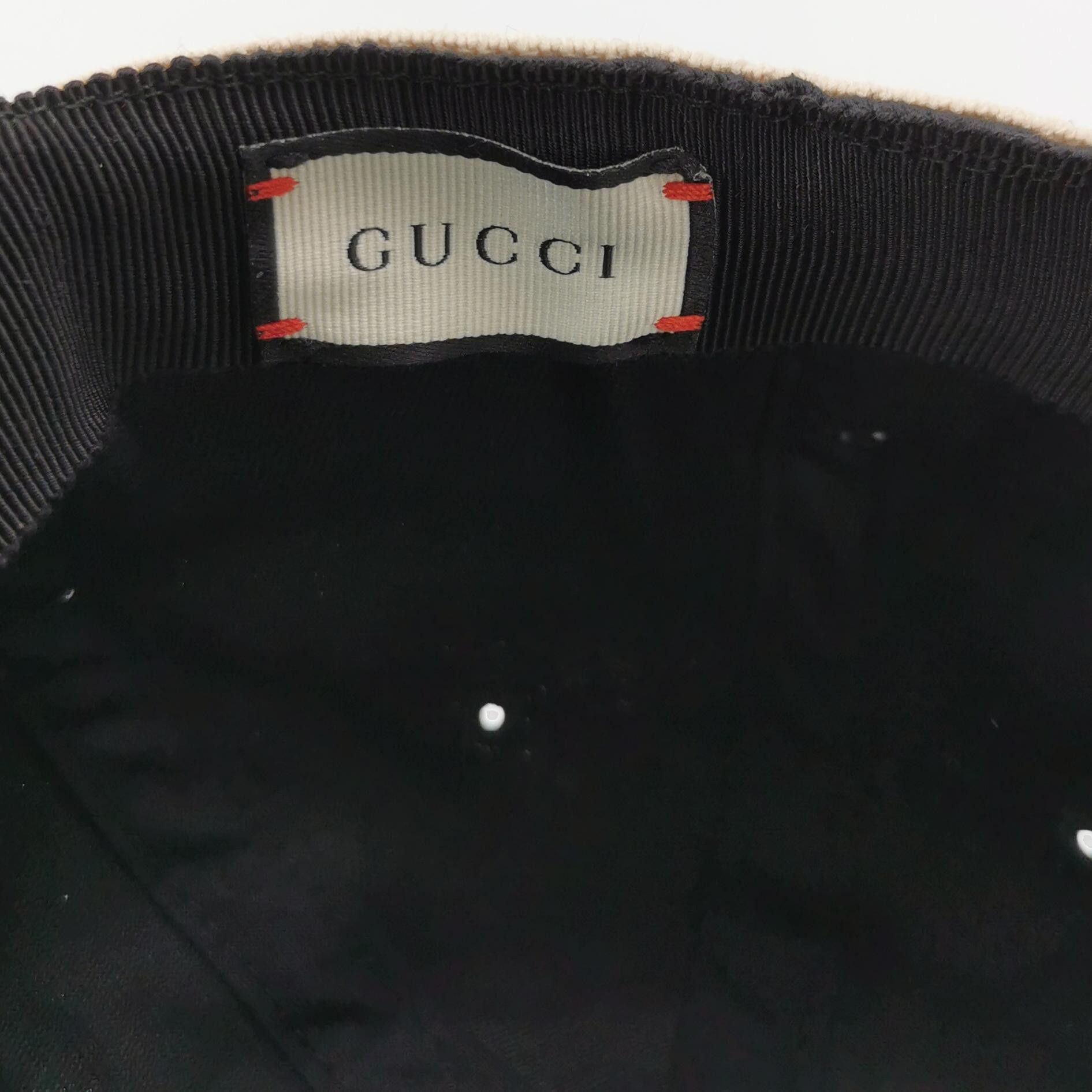 Gucci Gucci Logo Terry Band Baseball Hat ONE SIZE Size ONE SIZE - 4 Thumbnail
