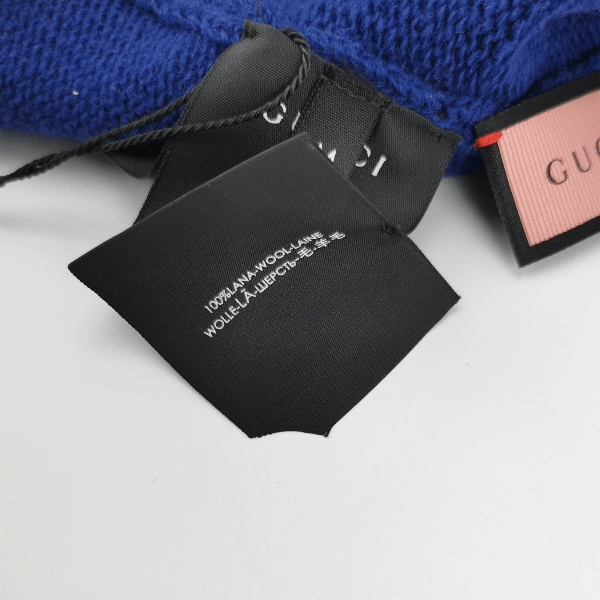 Gucci Gucci GG Logo Knit Beanie Blue Size ONE SIZE - 5 Thumbnail