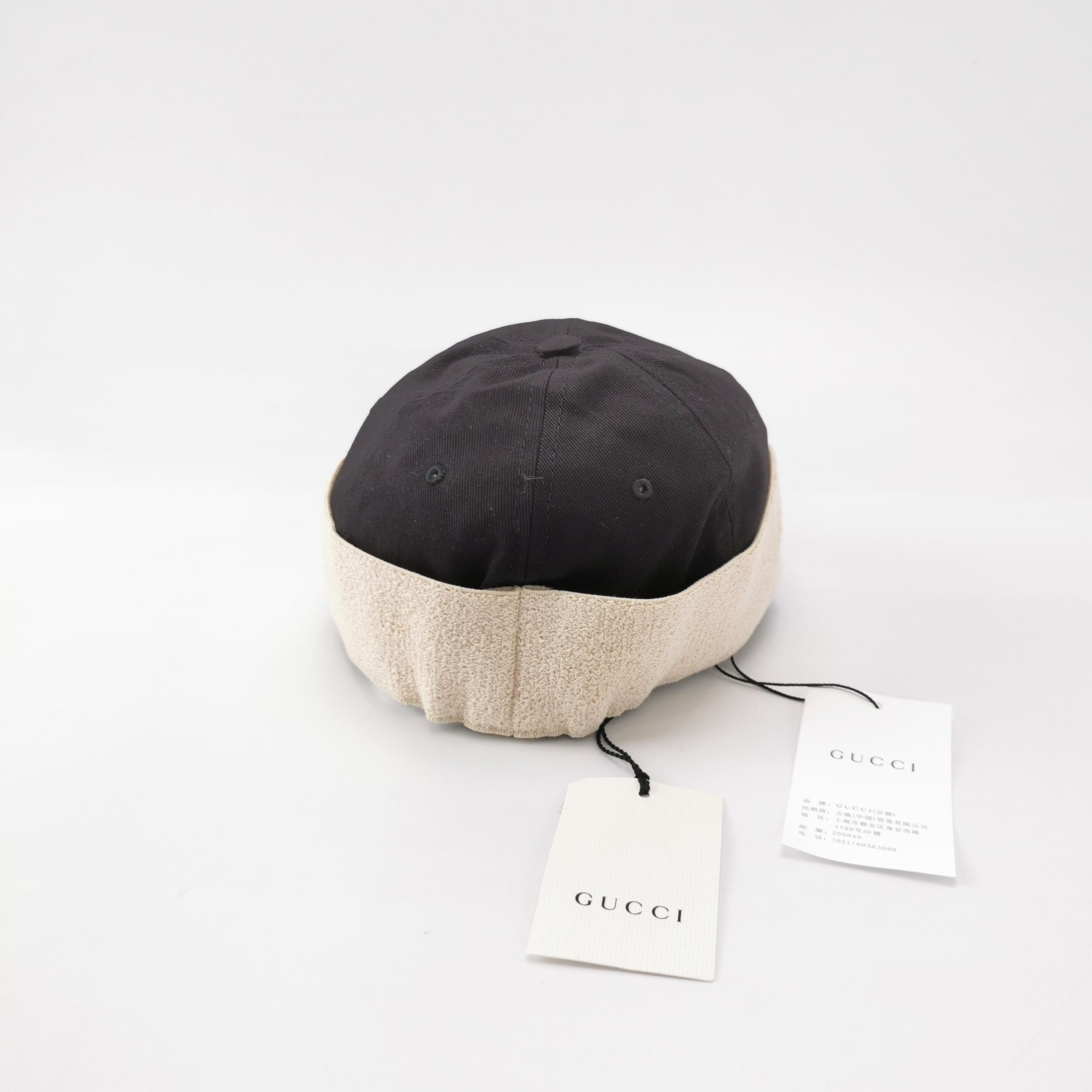 Gucci Gucci Terry Logo Cotton Baseball Cap ONE SIZE Size ONE SIZE - 3 Thumbnail