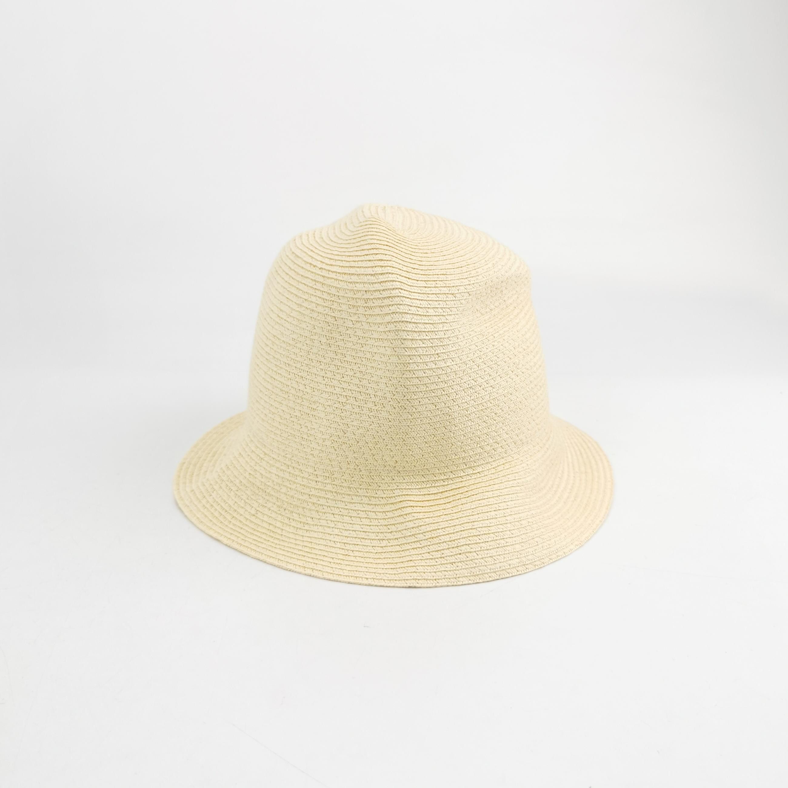 Gucci Gucci Double G Straw Bucket Hat Size S Size ONE SIZE - 3 Thumbnail