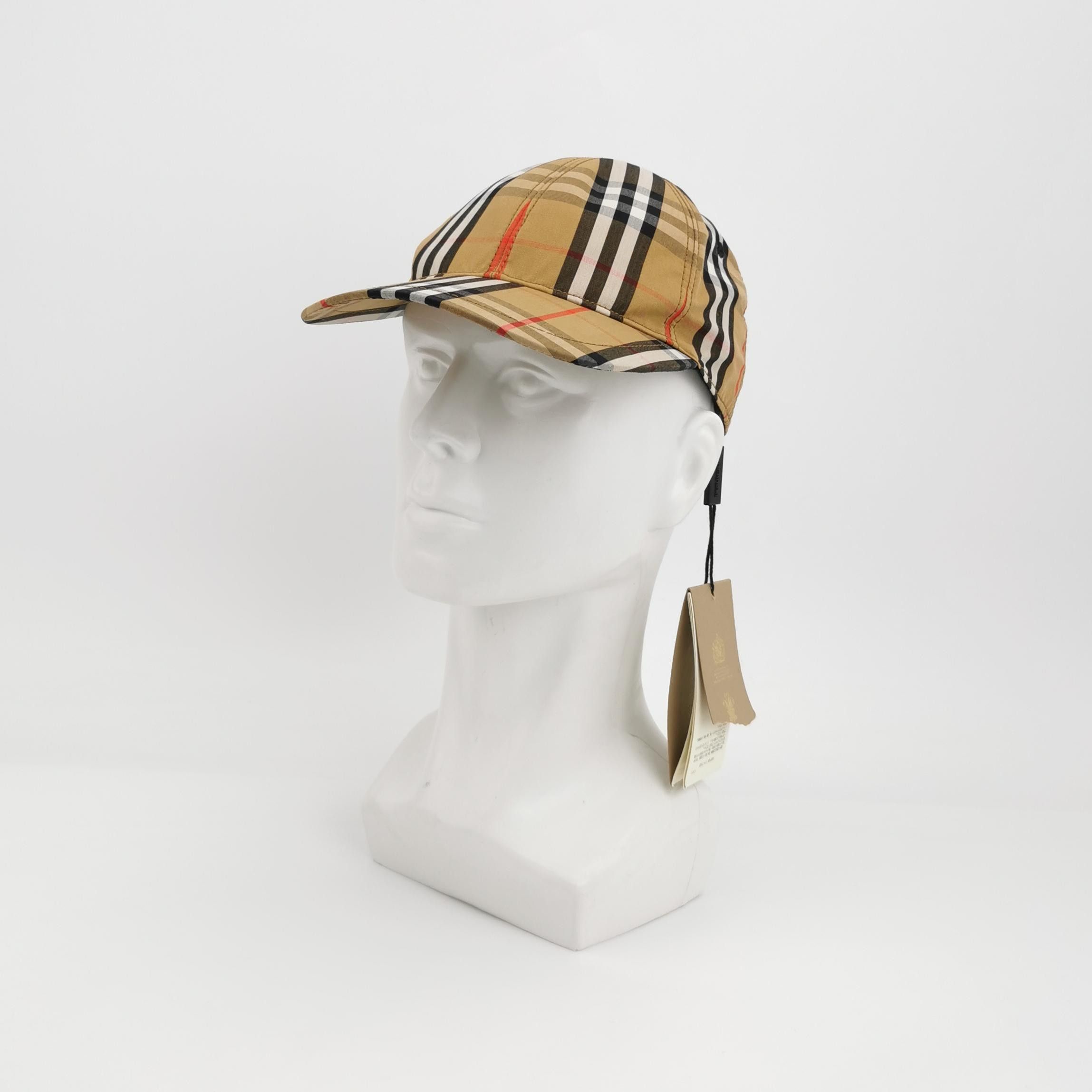 Burberry Burberry Check Cotton Baseball Cap Size S Size ONE SIZE - 2 Thumbnail