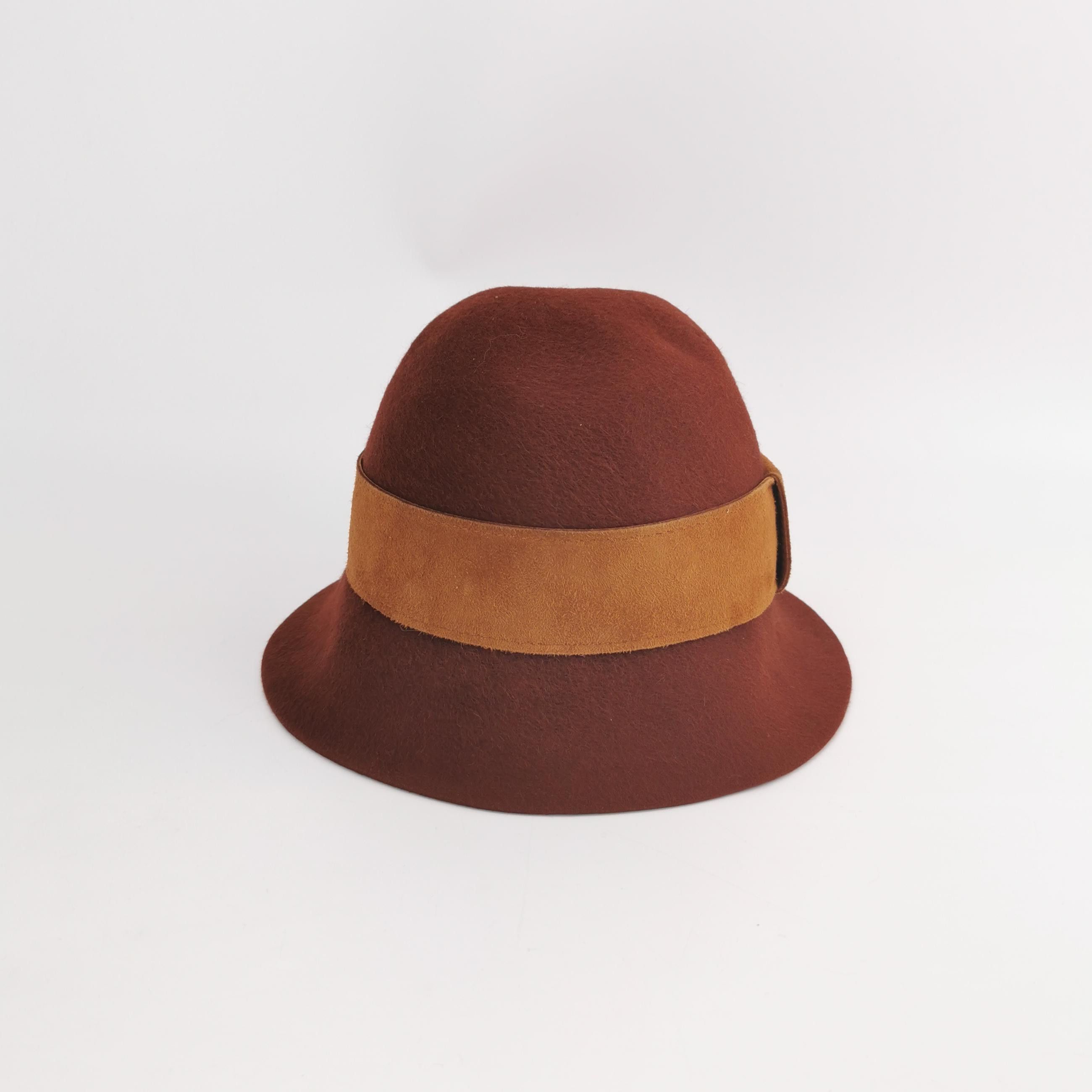 Loro Piana Loro Piana Cashmere and Rabbit Fur Cloche Hat Size L Size ONE SIZE - 3 Thumbnail