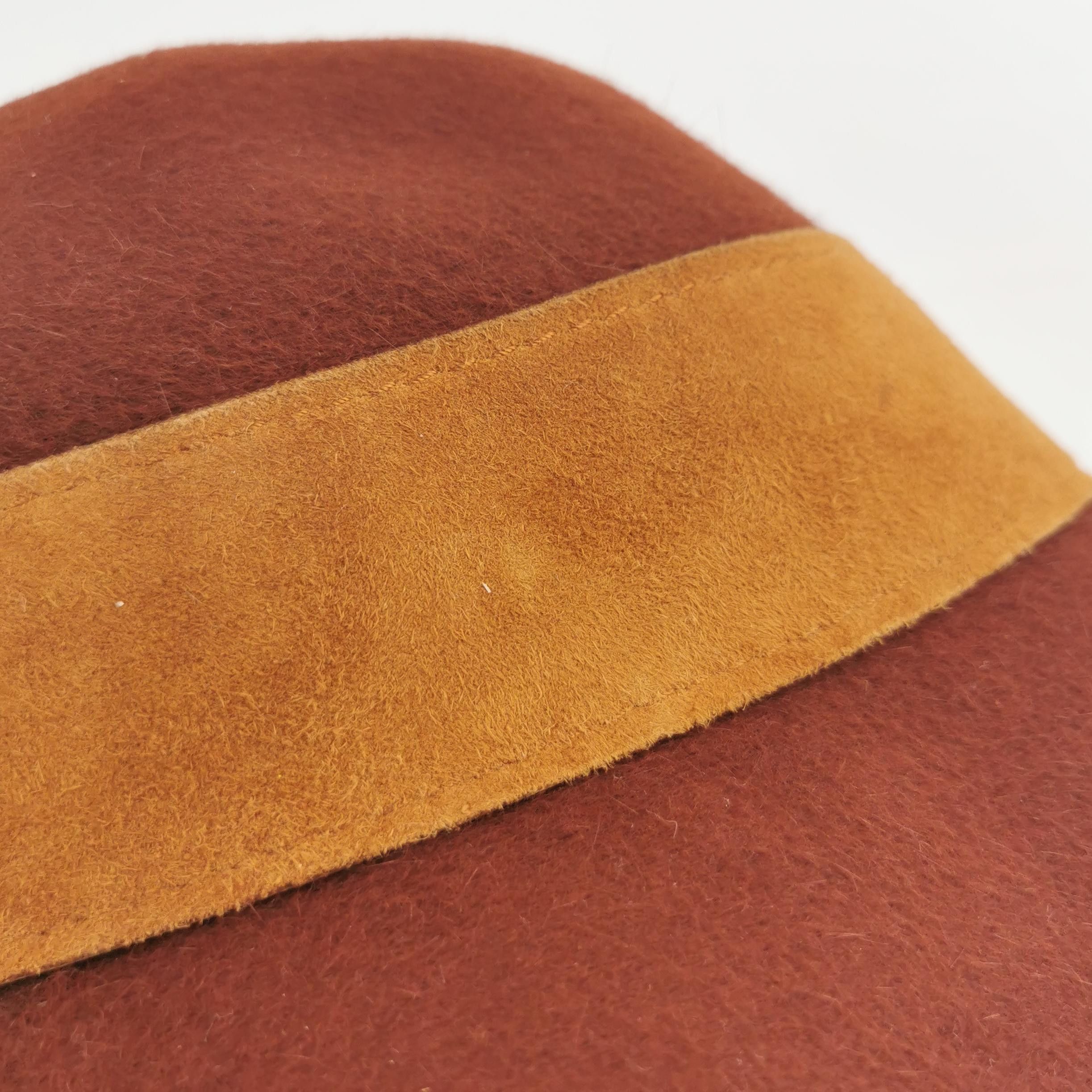 Loro Piana Loro Piana Cashmere and Rabbit Fur Cloche Hat Size L Size ONE SIZE - 6 Thumbnail