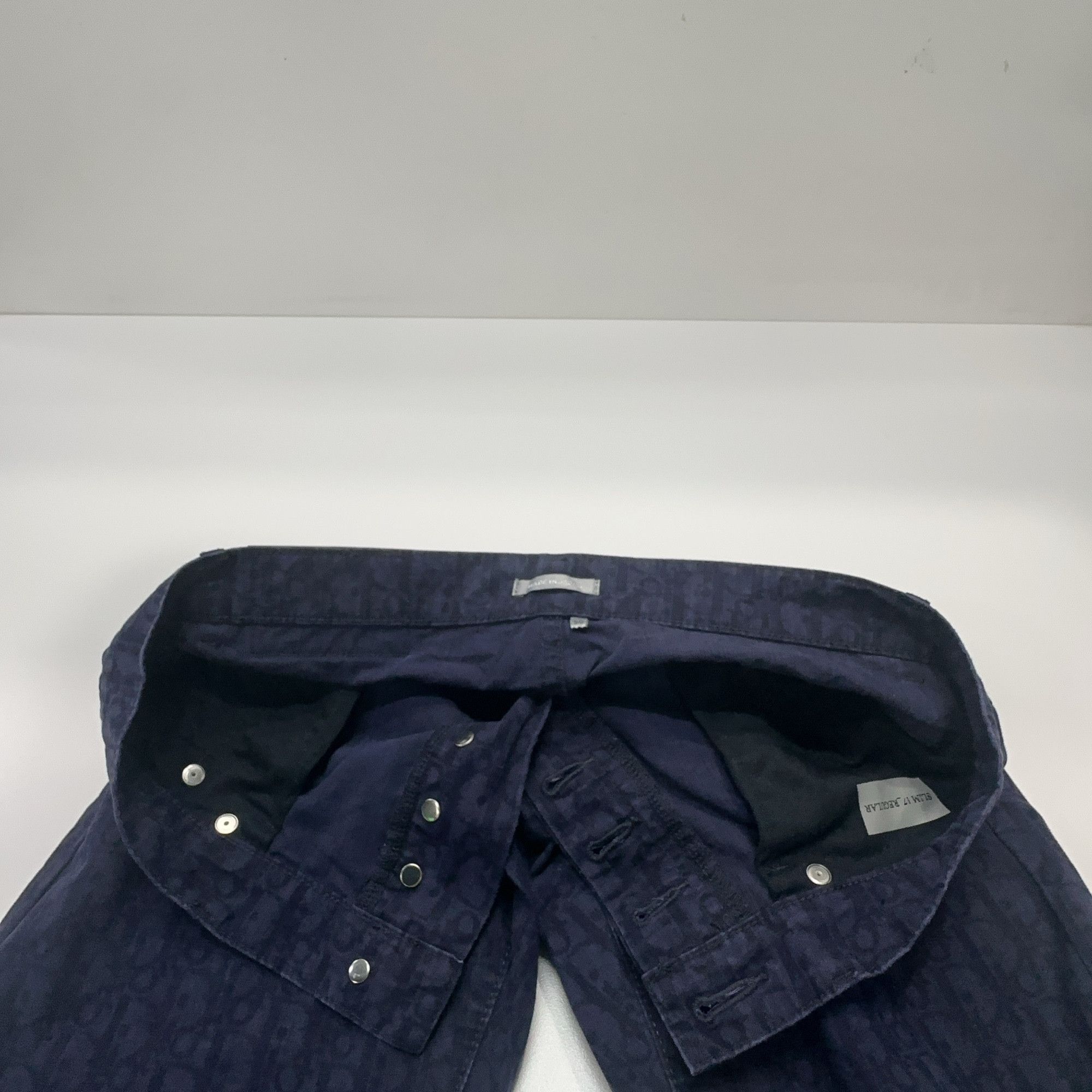 Dior Dior Oblique Monogram Denim Size 30 Size US 30 / EU 46 - 6 Thumbnail