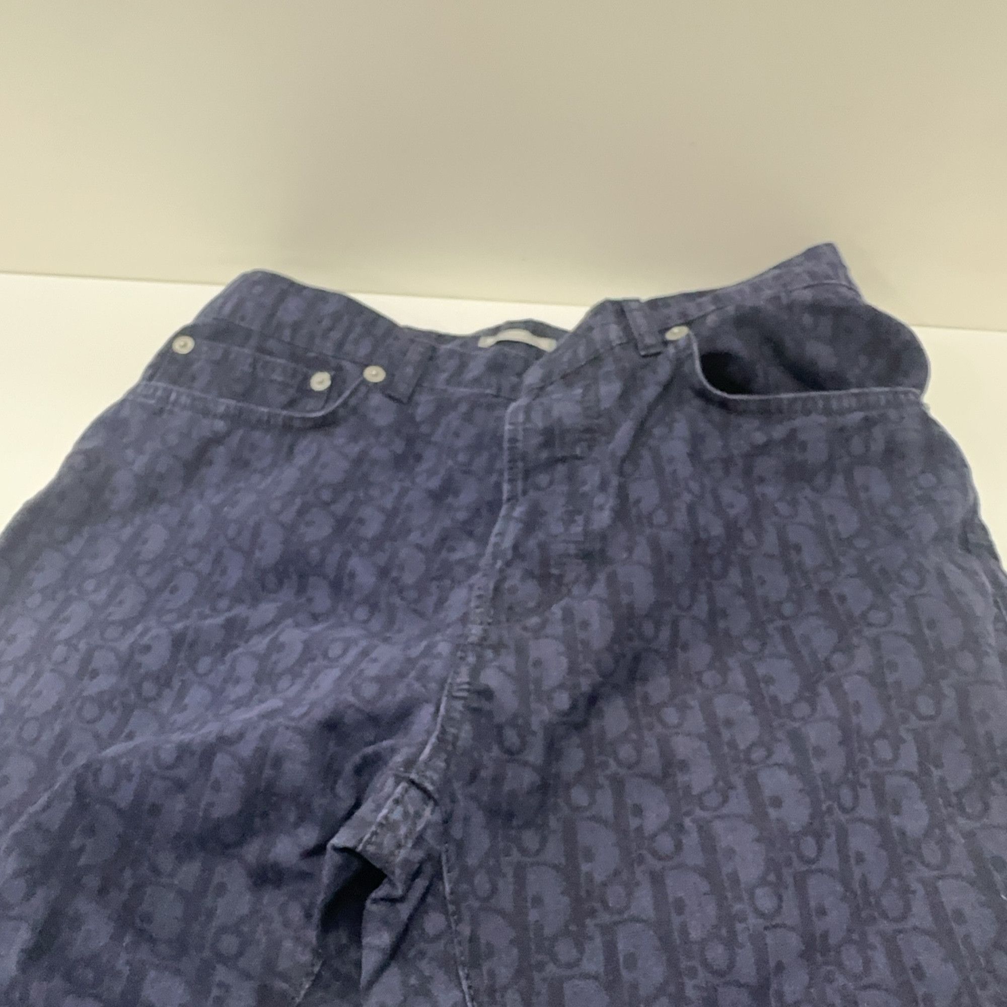 Dior Dior Oblique Monogram Denim Size 30 Size US 30 / EU 46 - 8 Thumbnail