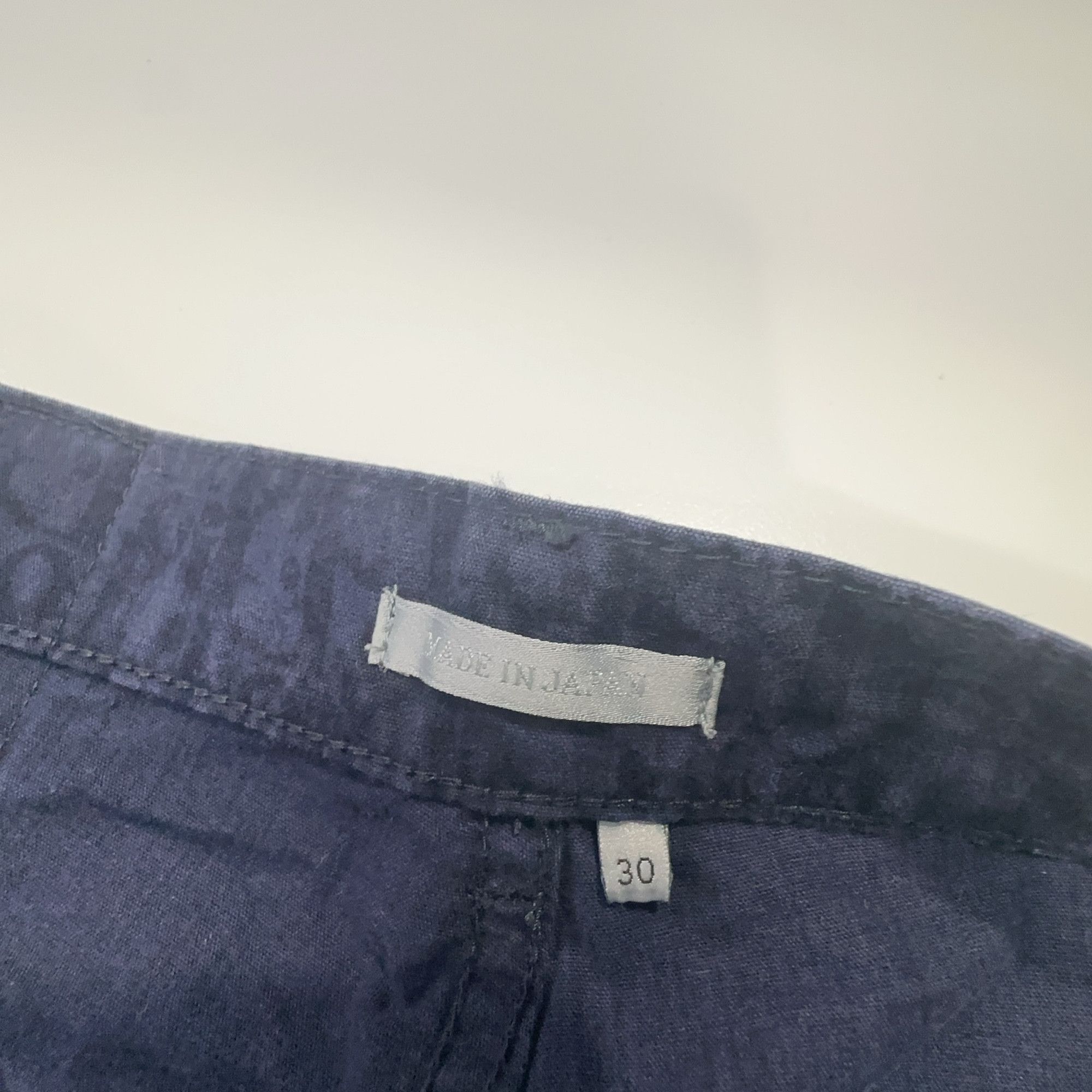 Dior Dior Oblique Monogram Denim Size 30 Size US 30 / EU 46 - 3 Thumbnail