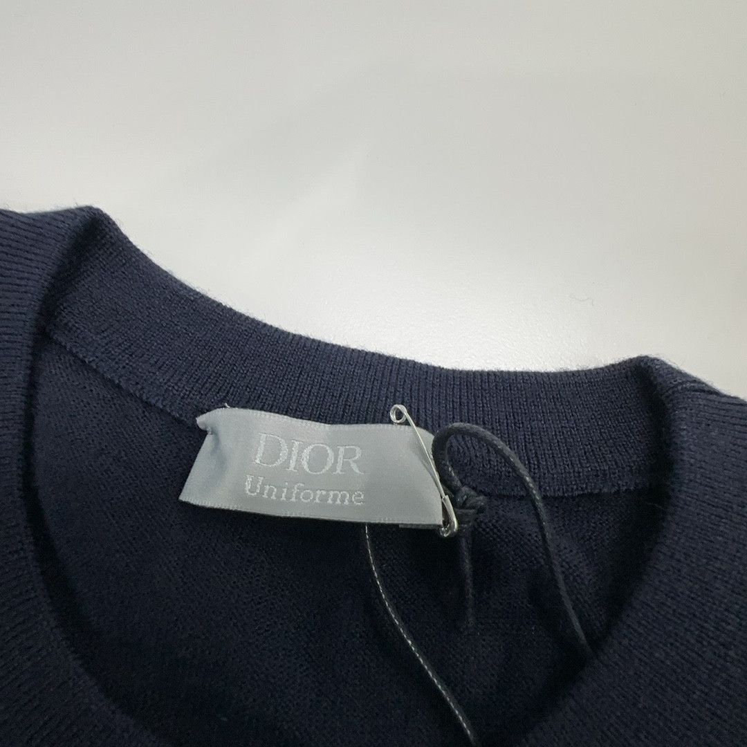 Dior Dior Uniforme Wool Crewneck Sweater Size S Size US S / EU 44-46 / 1 - 3 Thumbnail