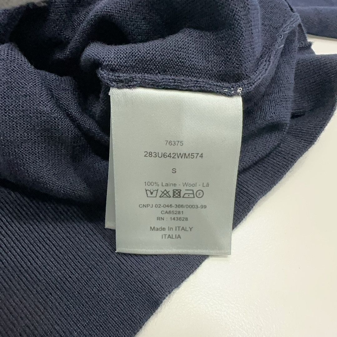 Dior Dior Uniforme Wool Crewneck Sweater Size S Size US S / EU 44-46 / 1 - 5 Thumbnail