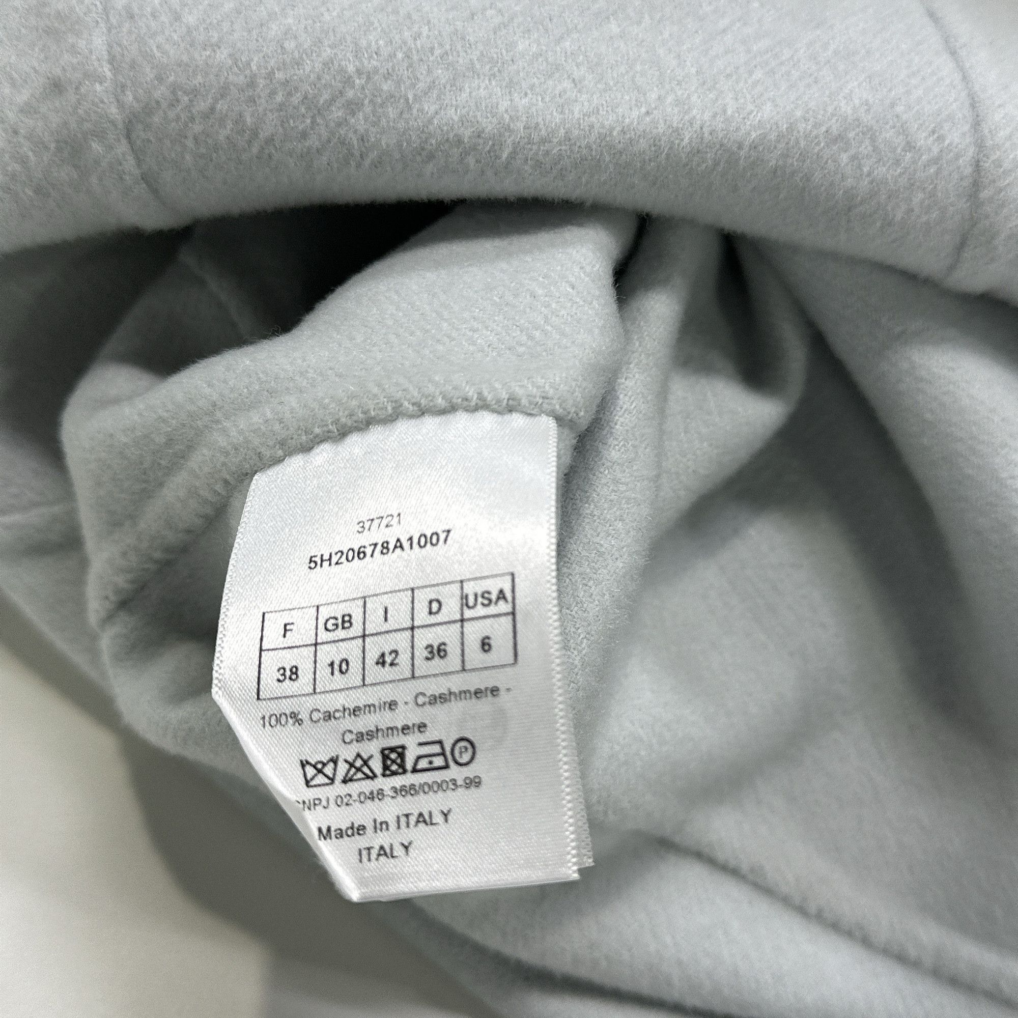 Dior Dior Cashmere Mini Dress Size 38 Size S / US 4 / IT 40 - 4 Thumbnail