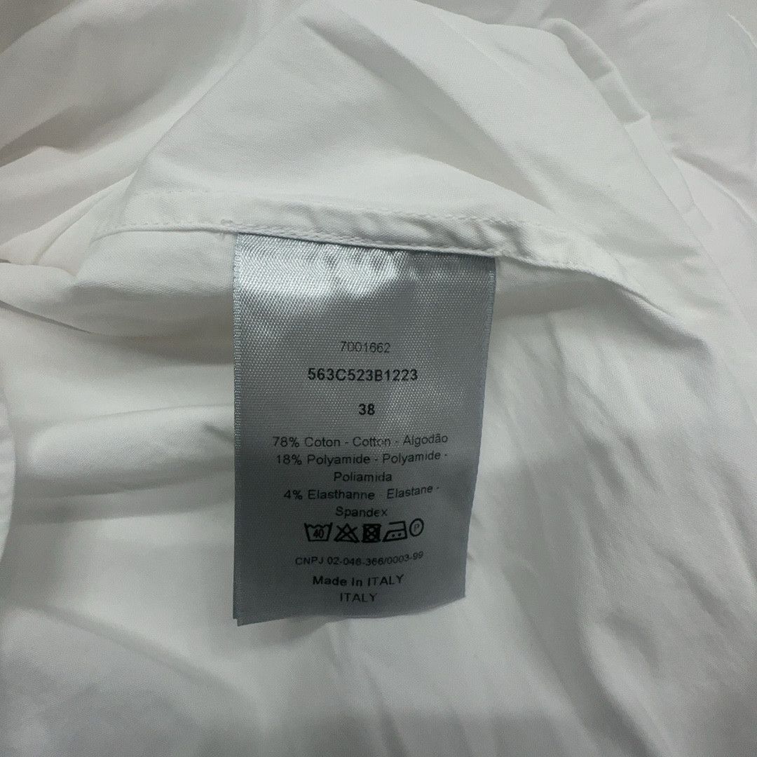 Dior Dior Bee Embroidery Shirt White Size S Size US S / EU 44-46 / 1 - 3 Thumbnail