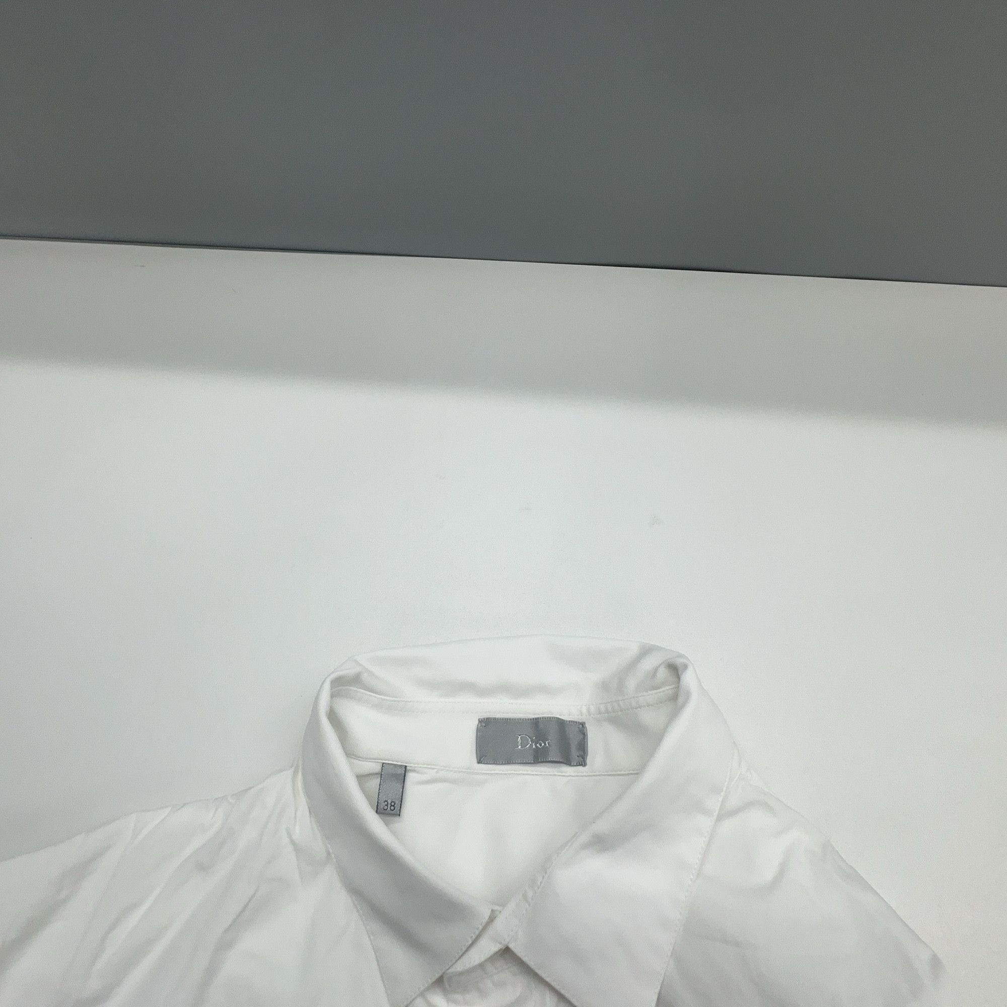 Dior Dior Bee Embroidery Shirt White Size S Size US S / EU 44-46 / 1 - 5 Thumbnail