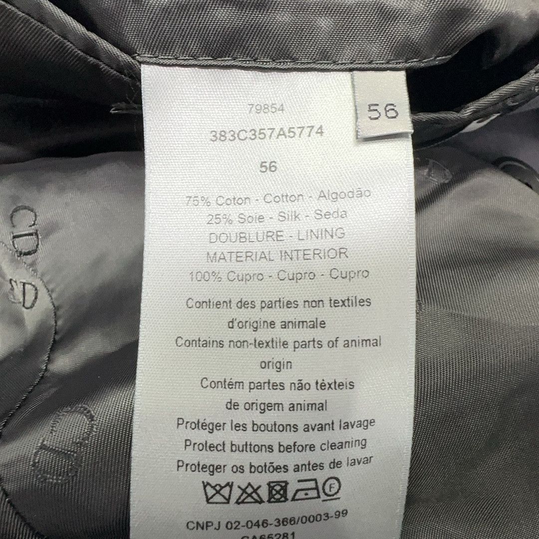 Dior Dior Double-Breasted Coat Size 56 Size US XL / EU 56 / 4 - 4 Thumbnail