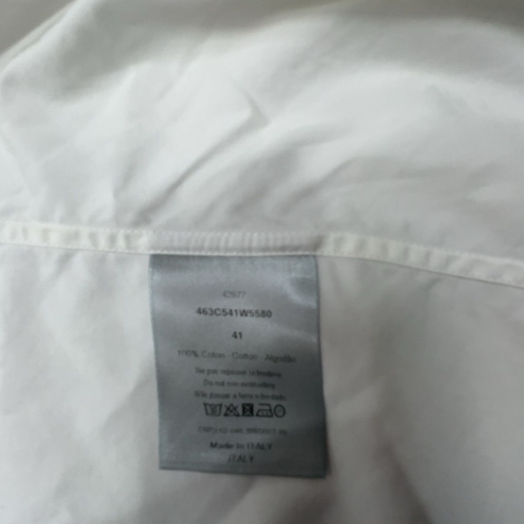 Dior Dior Logo Embroidered Shirt Size L Size US L / EU 52-54 / 3 - 3 Thumbnail