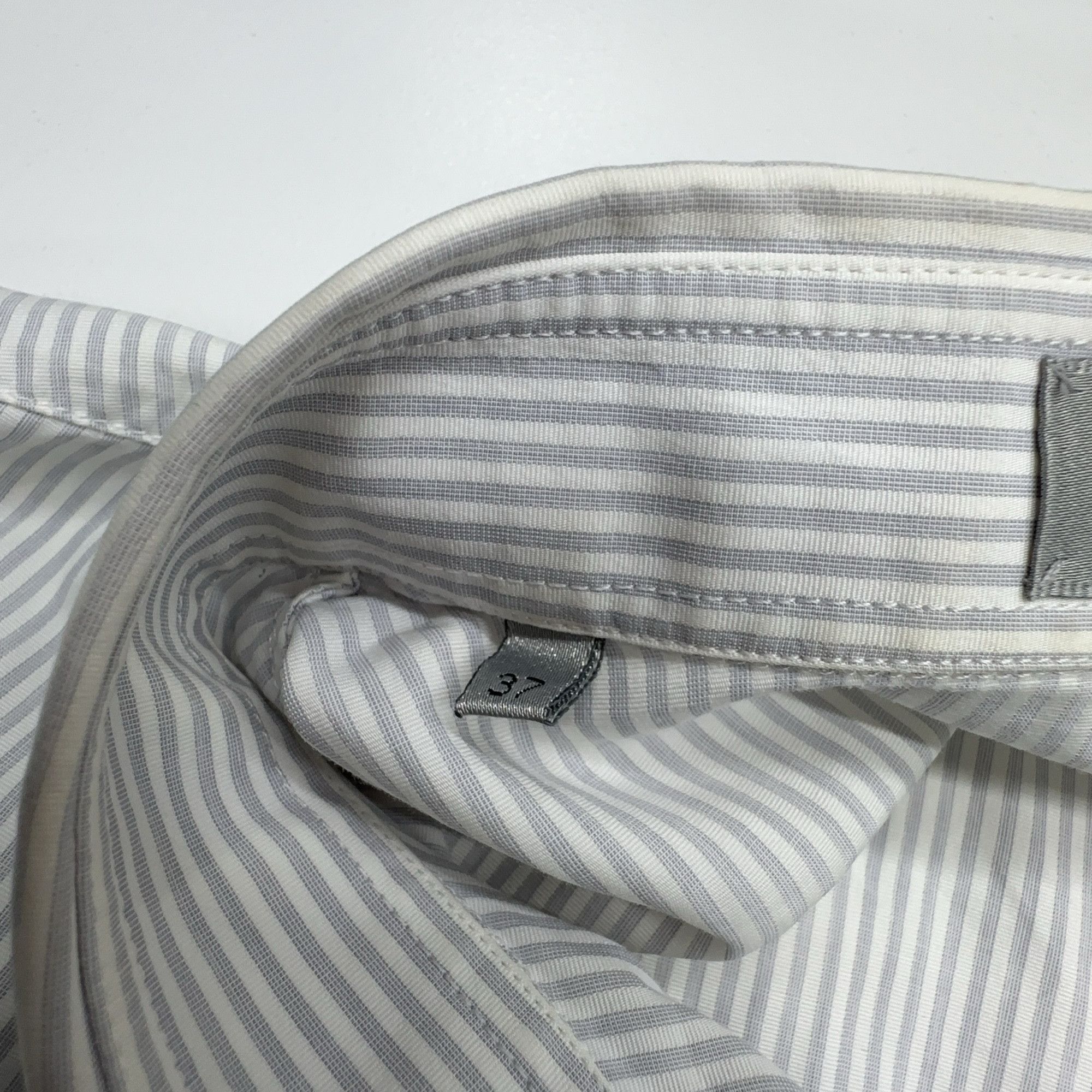 Dior Dior Striped Button Up Shirt Size 37 Size US S / EU 44-46 / 1 - 4 Thumbnail