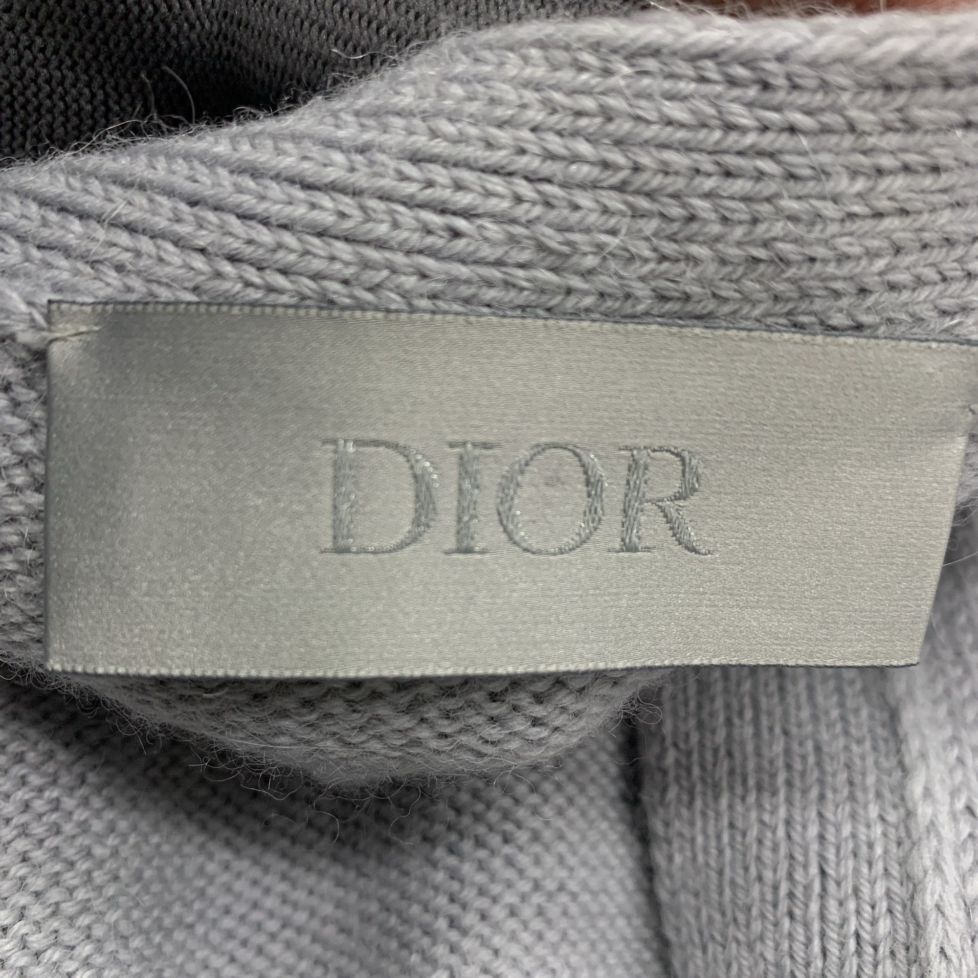 Dior Dior Logo Embroidered Cardigan Size S Size US S / EU 44-46 / 1 - 3 Thumbnail