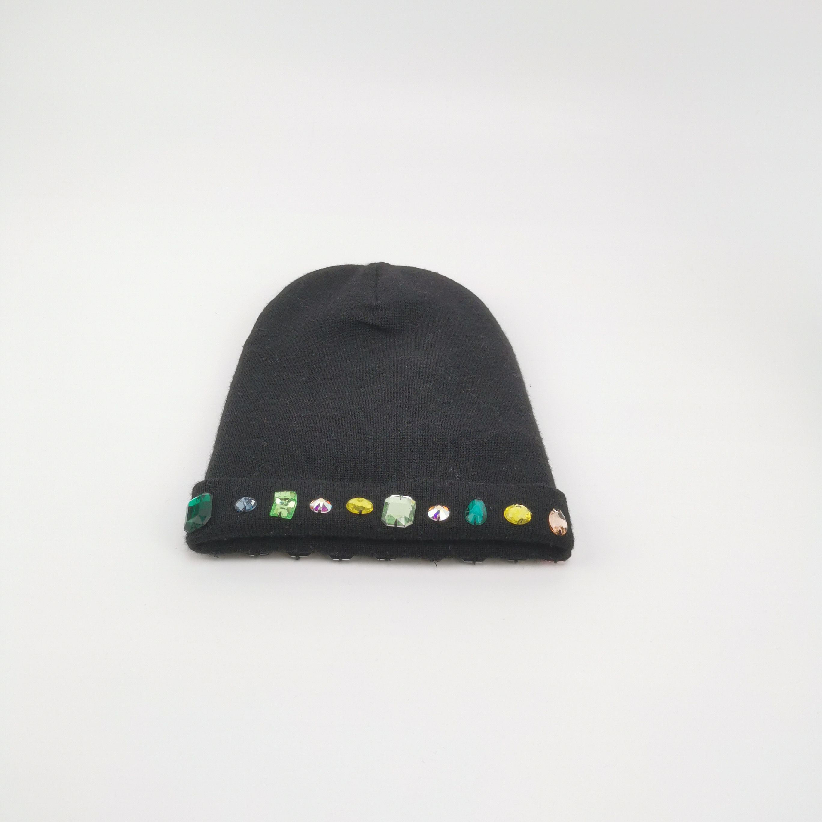 Gucci Gucci x MLB NY Logo Crystal Beanie Size ONE SIZE Size ONE SIZE - 3 Thumbnail