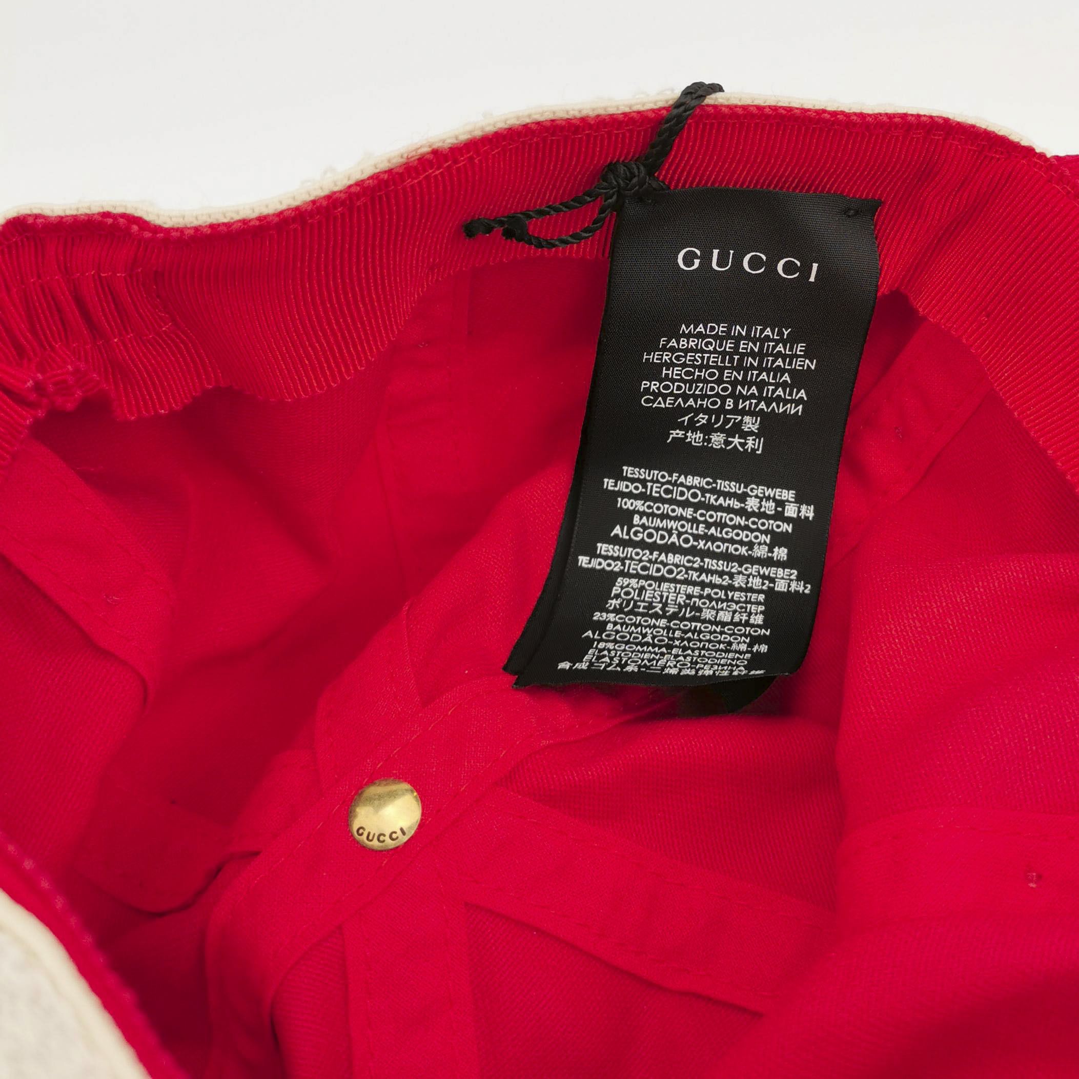 Gucci Gucci Logo Band Baseball Cap One Size Size ONE SIZE - 6 Thumbnail