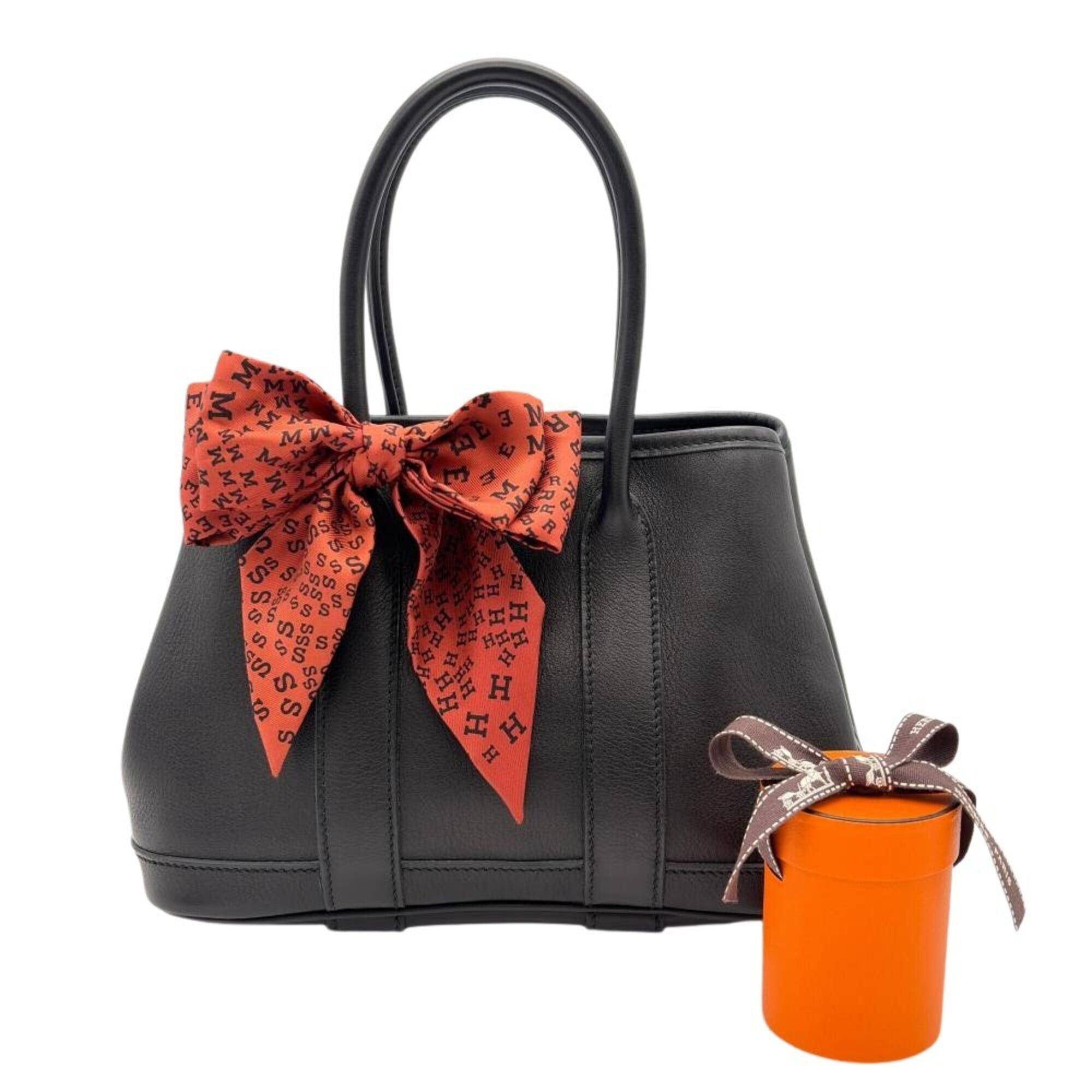 Hermes Hermes Garden Twilly TTPM Handbag, Swift Leather, □I Stamp, Black, Women's. Size ONE SIZE - 11 Thumbnail