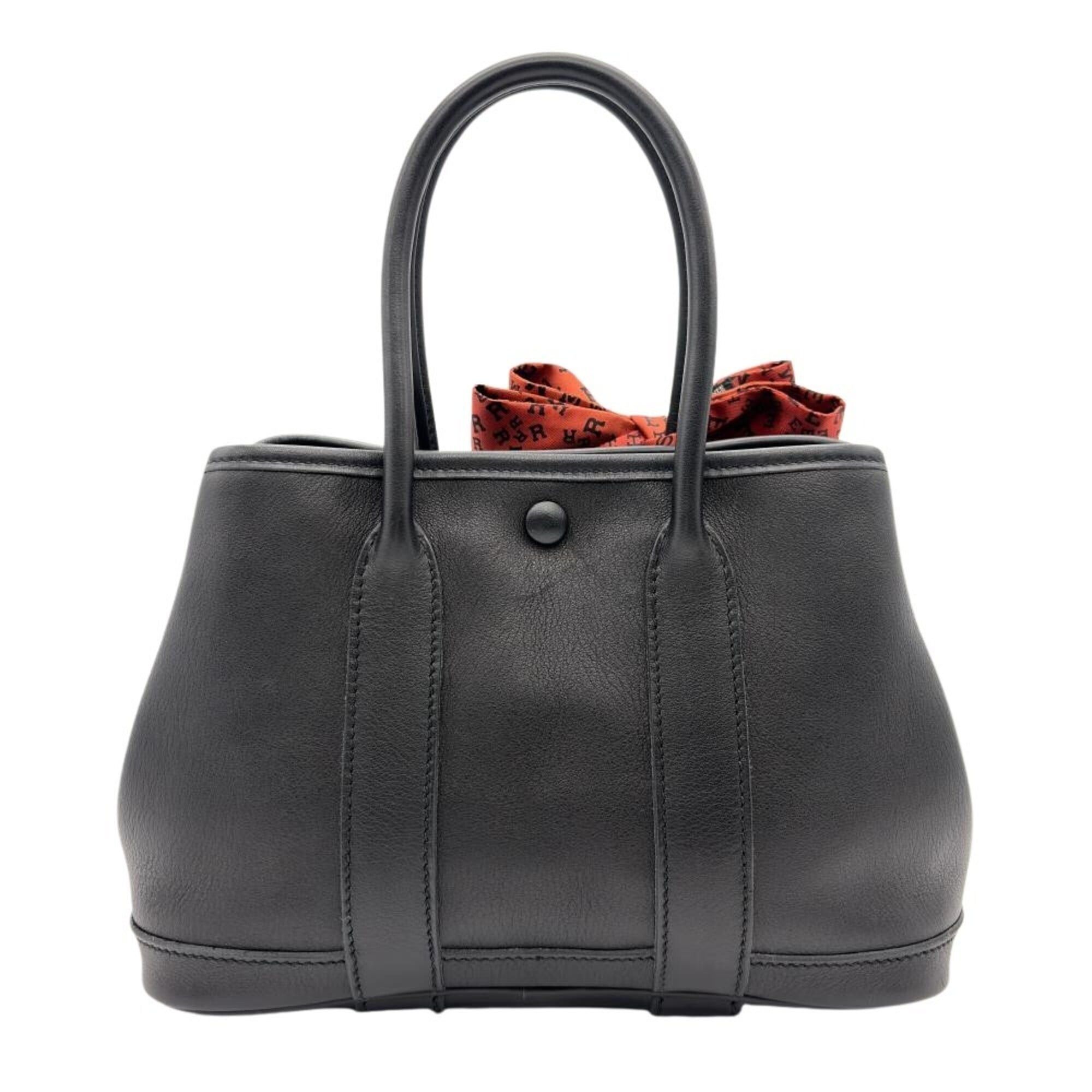 Hermes Hermes Garden Twilly TTPM Handbag, Swift Leather, □I Stamp, Black, Women's. Size ONE SIZE - 3 Thumbnail