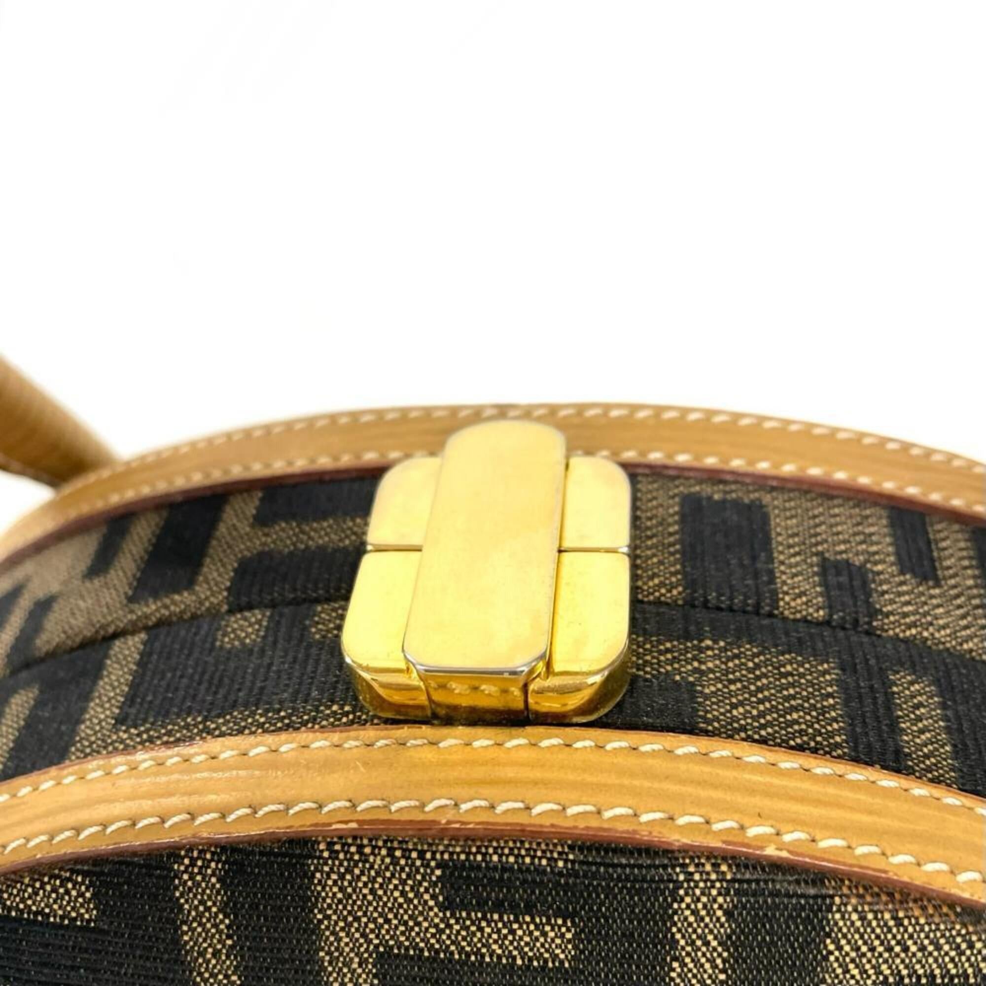 Fendi Fendi Zucca 2-way Canvas Handbag Size ONE SIZE - 4 Thumbnail
