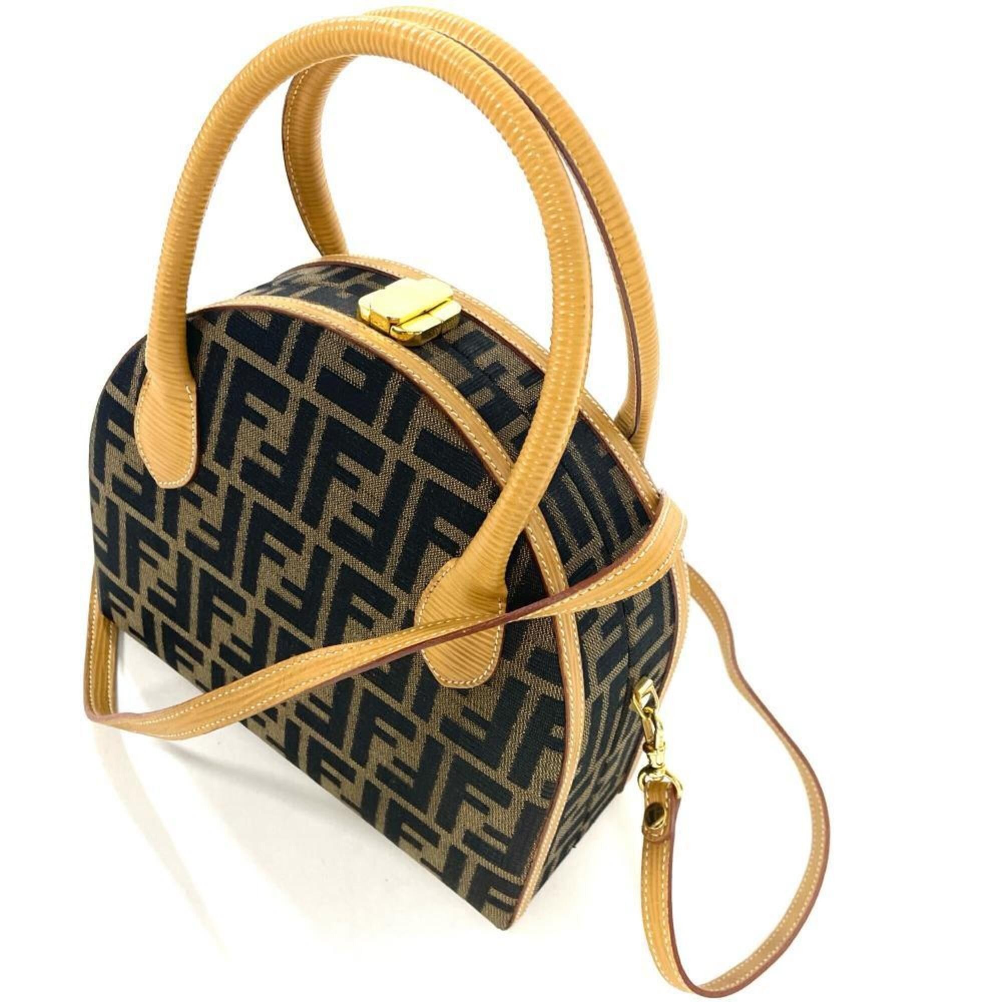 Fendi Fendi Zucca 2-way Canvas Handbag Size ONE SIZE - 2 Thumbnail